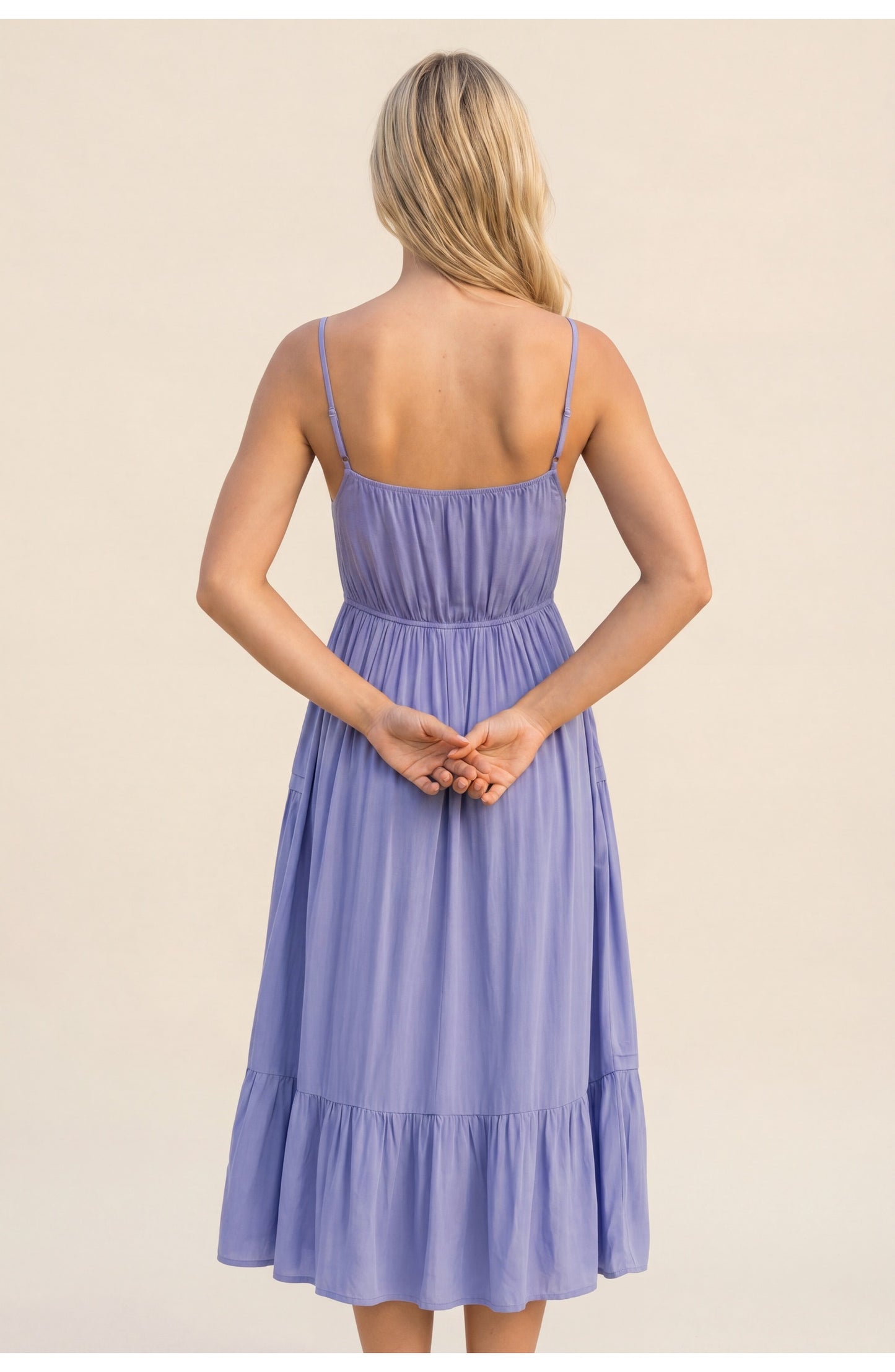Perrine Dames Maxi Jurk | Elegante Pasvorm