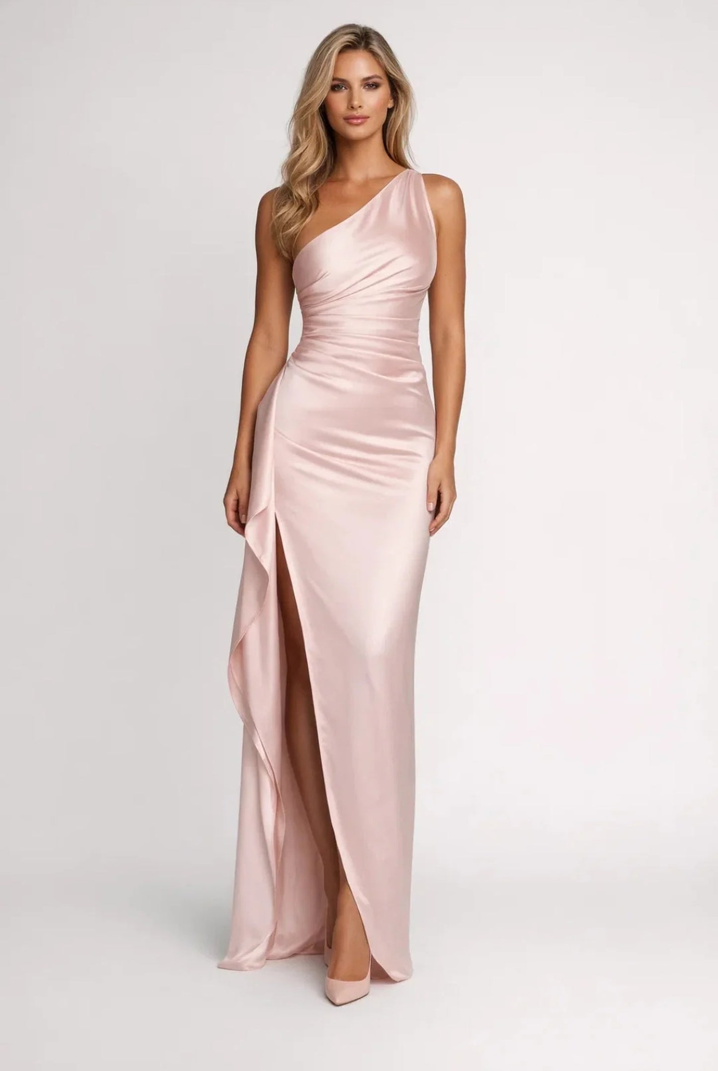 Mimi Dames Maxi Dress | One Shoulder | Open Back