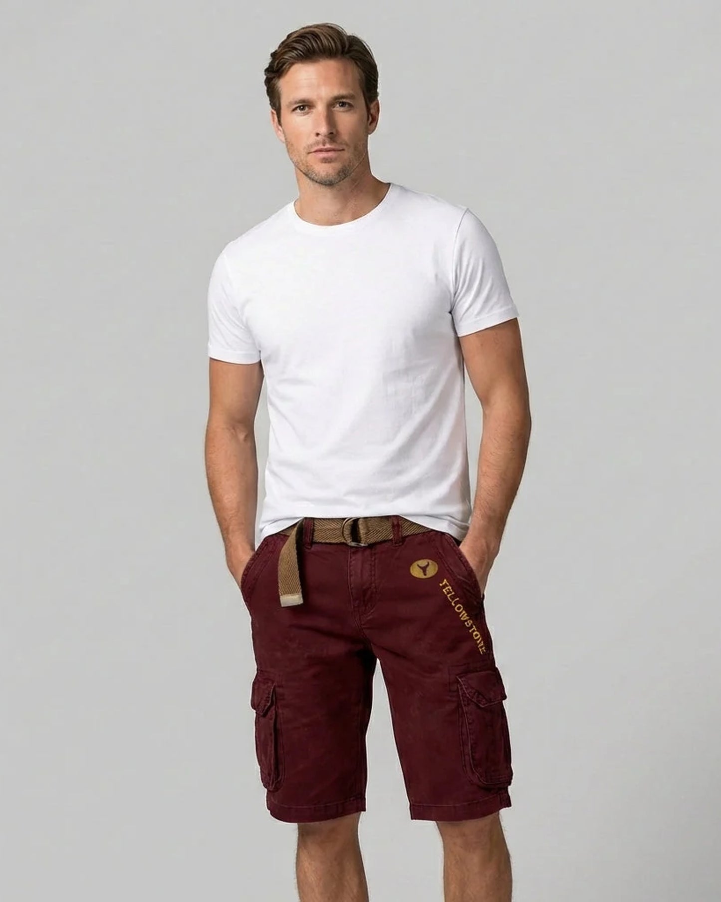 Raffaele Heren Short | Cargozakken | Verstelbare Riem