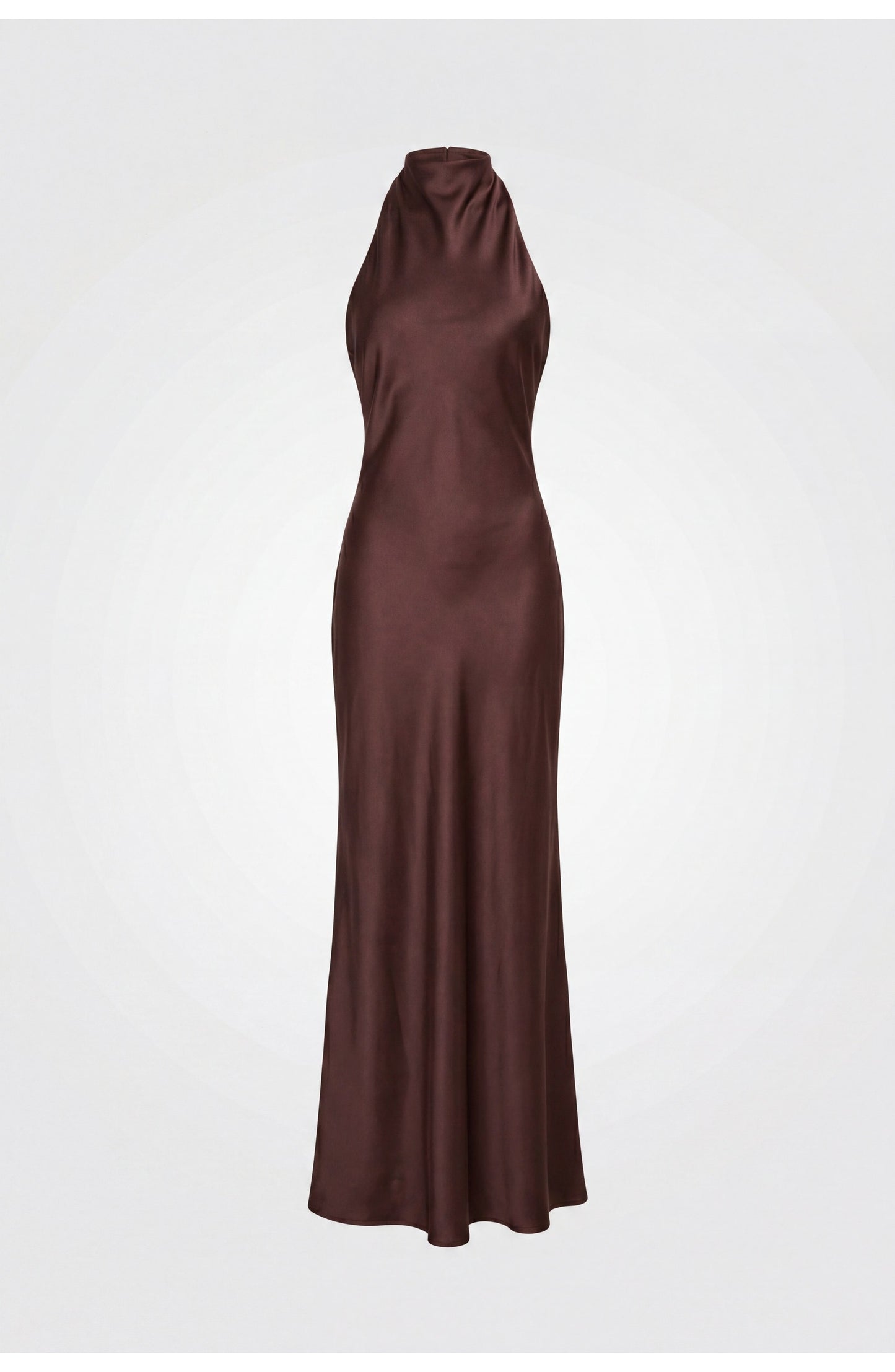 Women's Maxi Dress | Halter Neck Detail | Satin Fabric