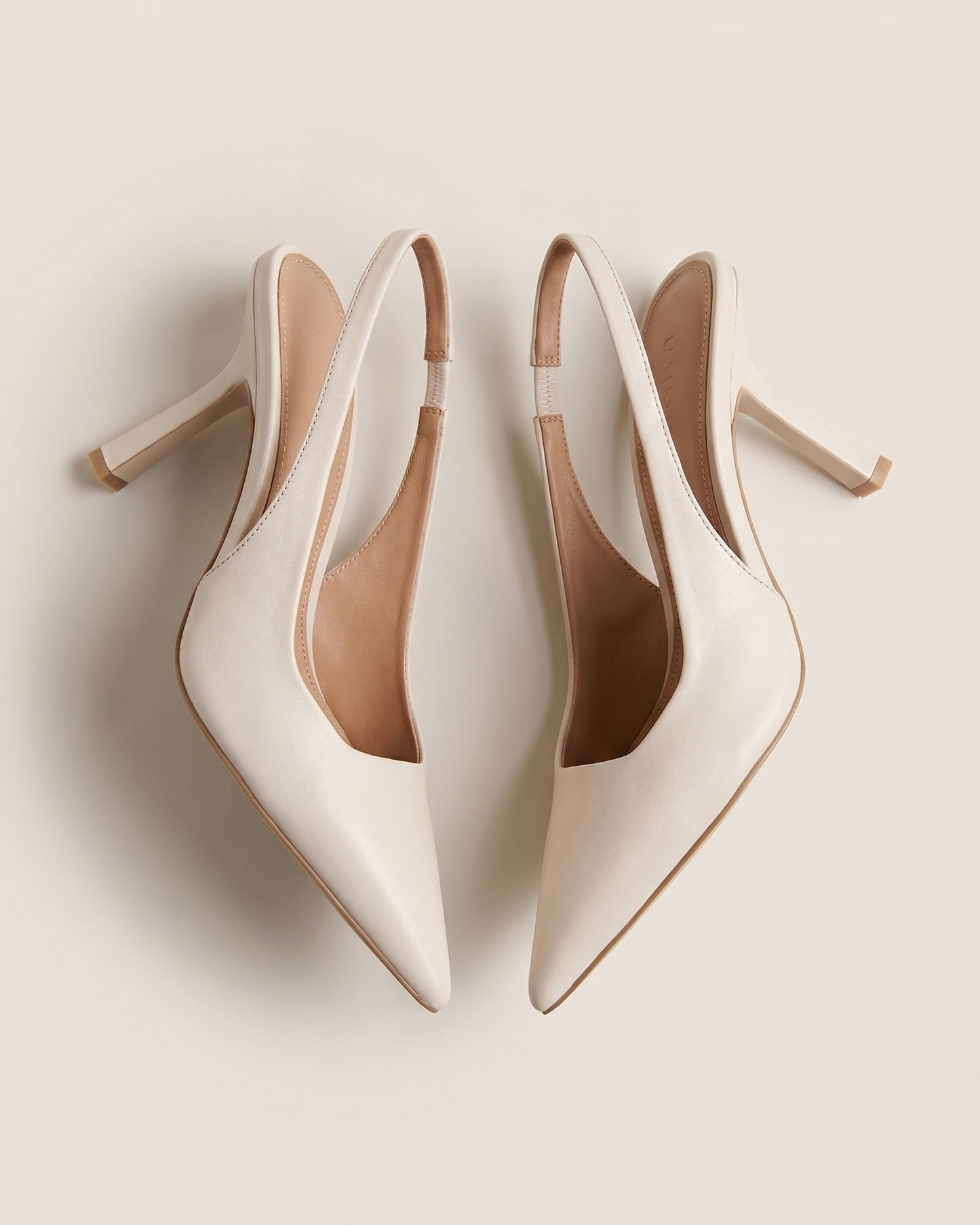 Denise Dames Hakken | Slingback Hæl | Spidse Snude