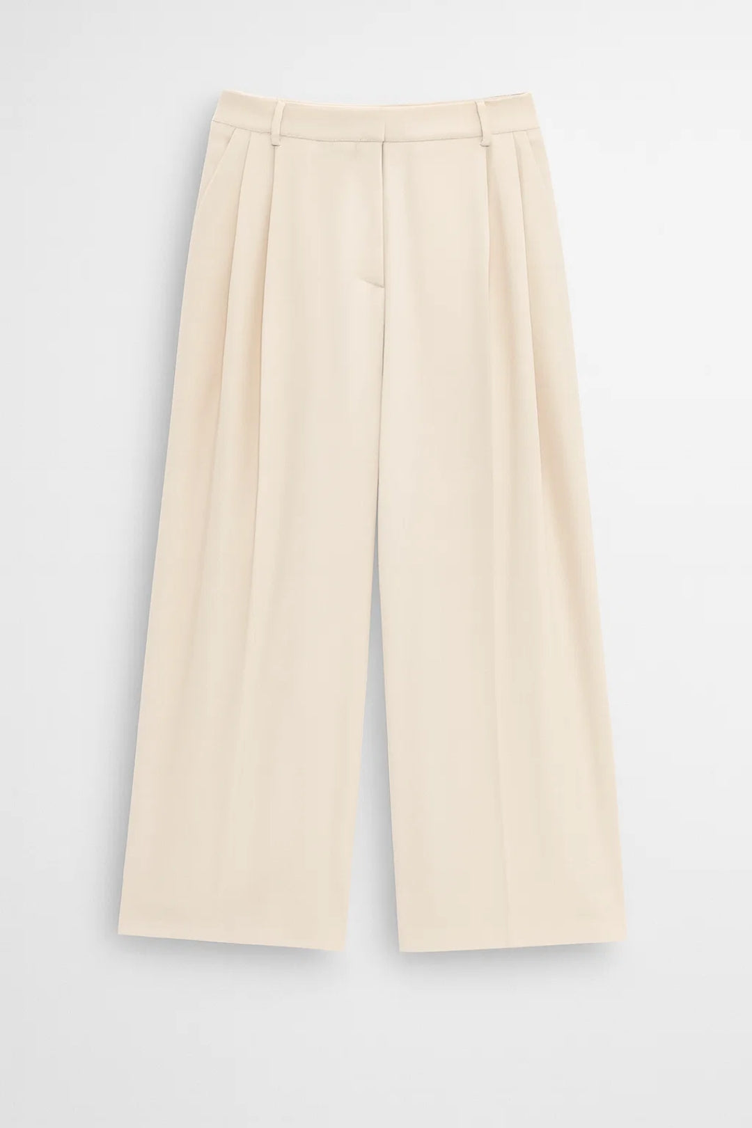 Daria Damespakken Set | Dubbelrijig | Minimalistisch | High-Waist Wide-Leg 2