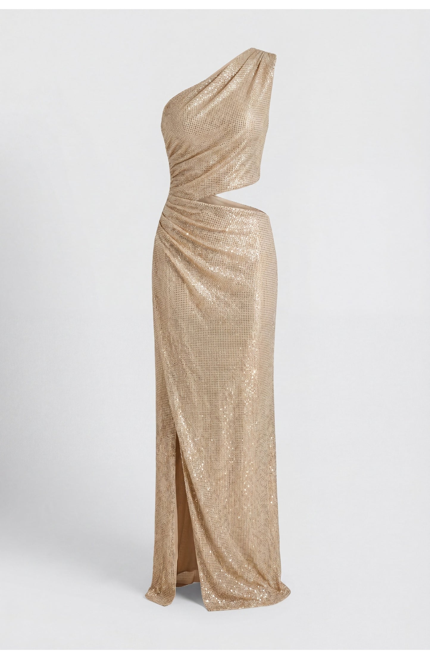 Women's Maxi Dress | One Shoulder | Sequin Finish