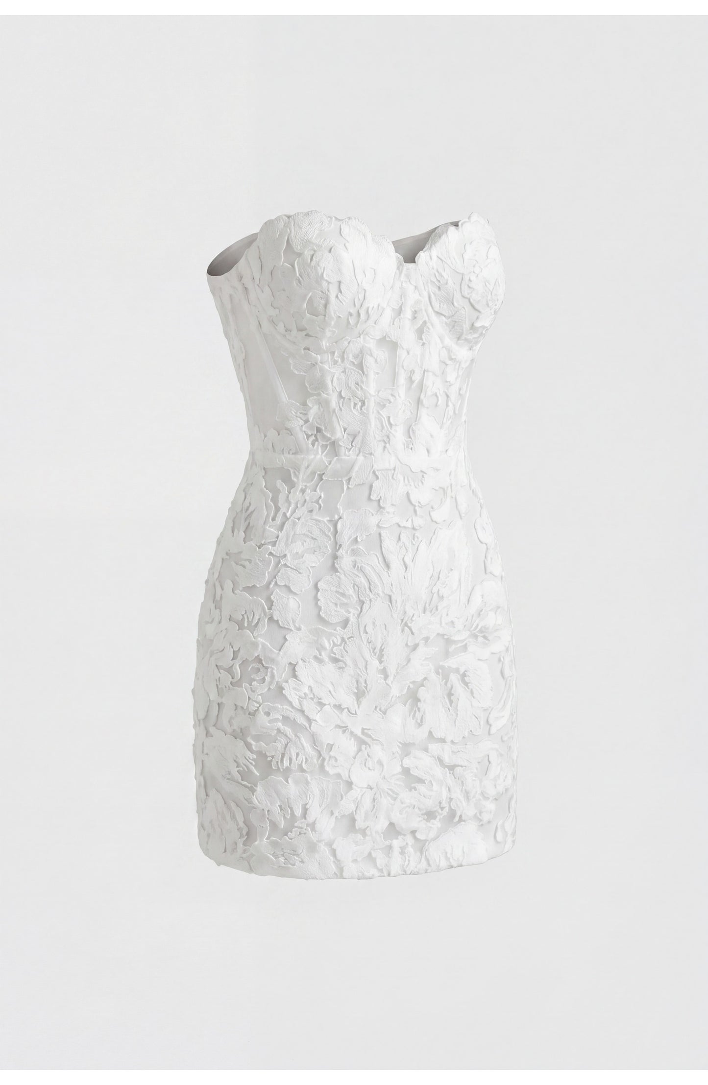 Women's Mini Dress | Sweetheart Neck | Corset