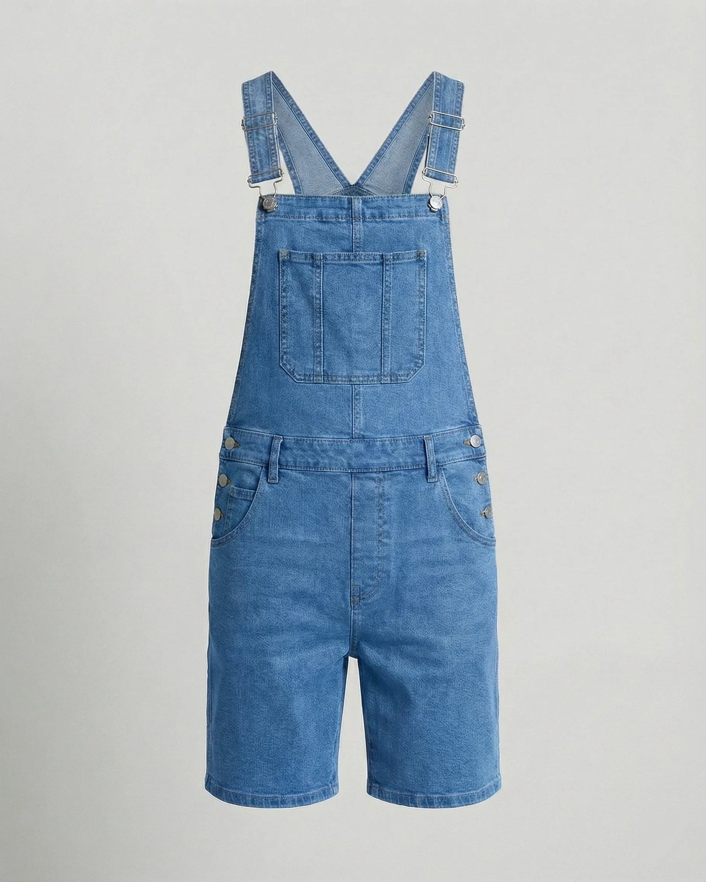 Ernesto Heren Short | Denim Materiaal | Verstelbare Schouderband