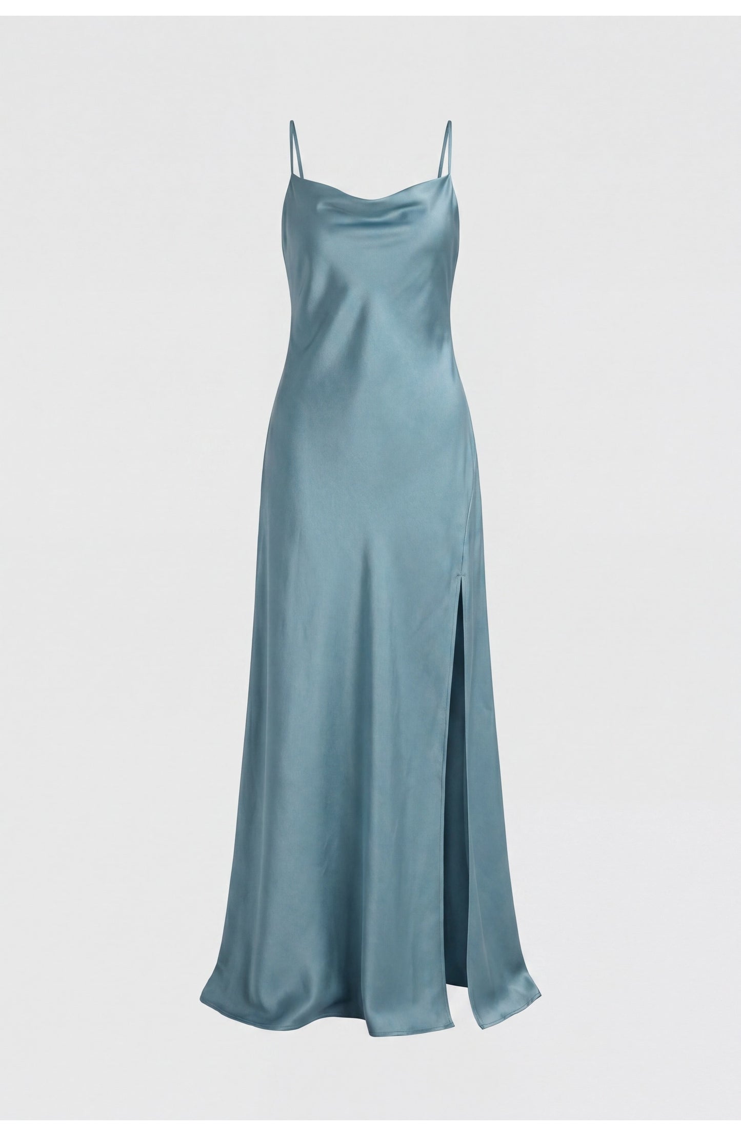 Camille Dames Maxi Jurk | Watervalhals | Met Split