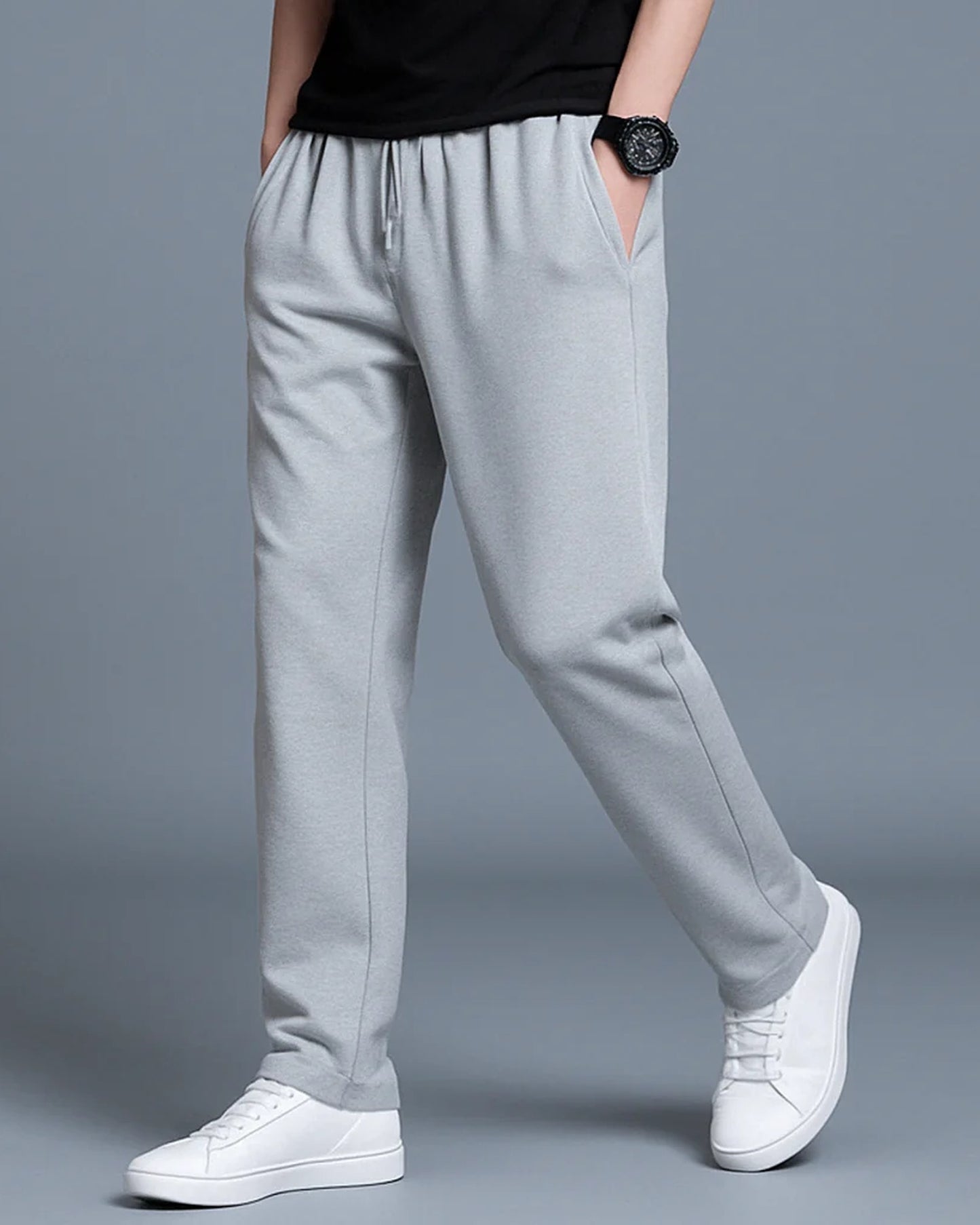 Placido Heren Broek | Elastische Taille | Ontspannen Pasvorm