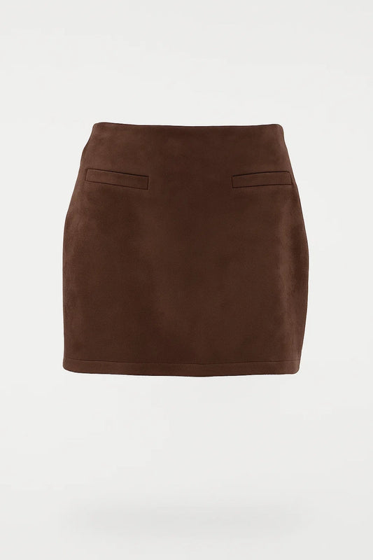 Mirella Dames Rok | Rechte Snit | Elegant Design | Paspelzakken 1