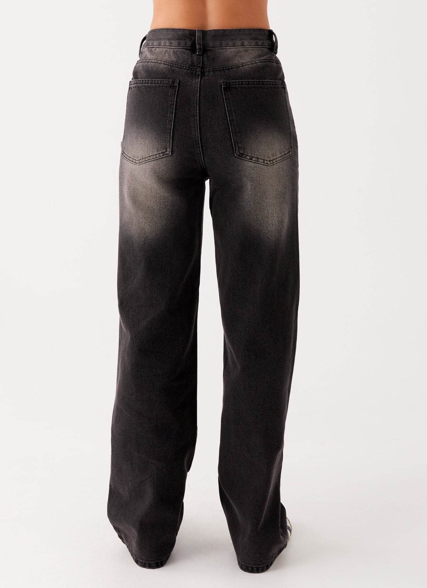 Oline Rechte Jeans | Lage Taille en Baggy Pasvorm 4