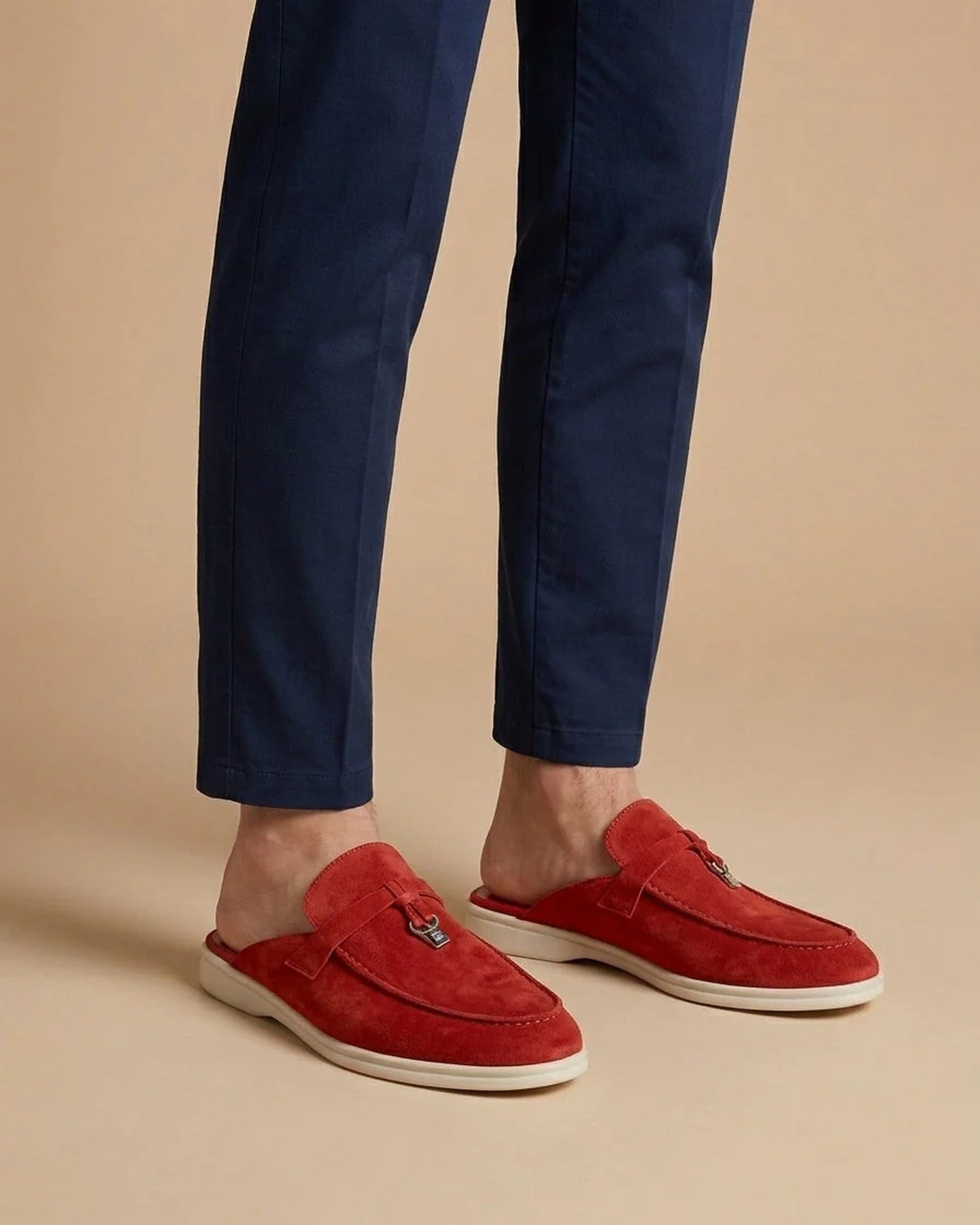 Cesare Heren Schoenen | Loafer Silhouet | Contrasterende Zool