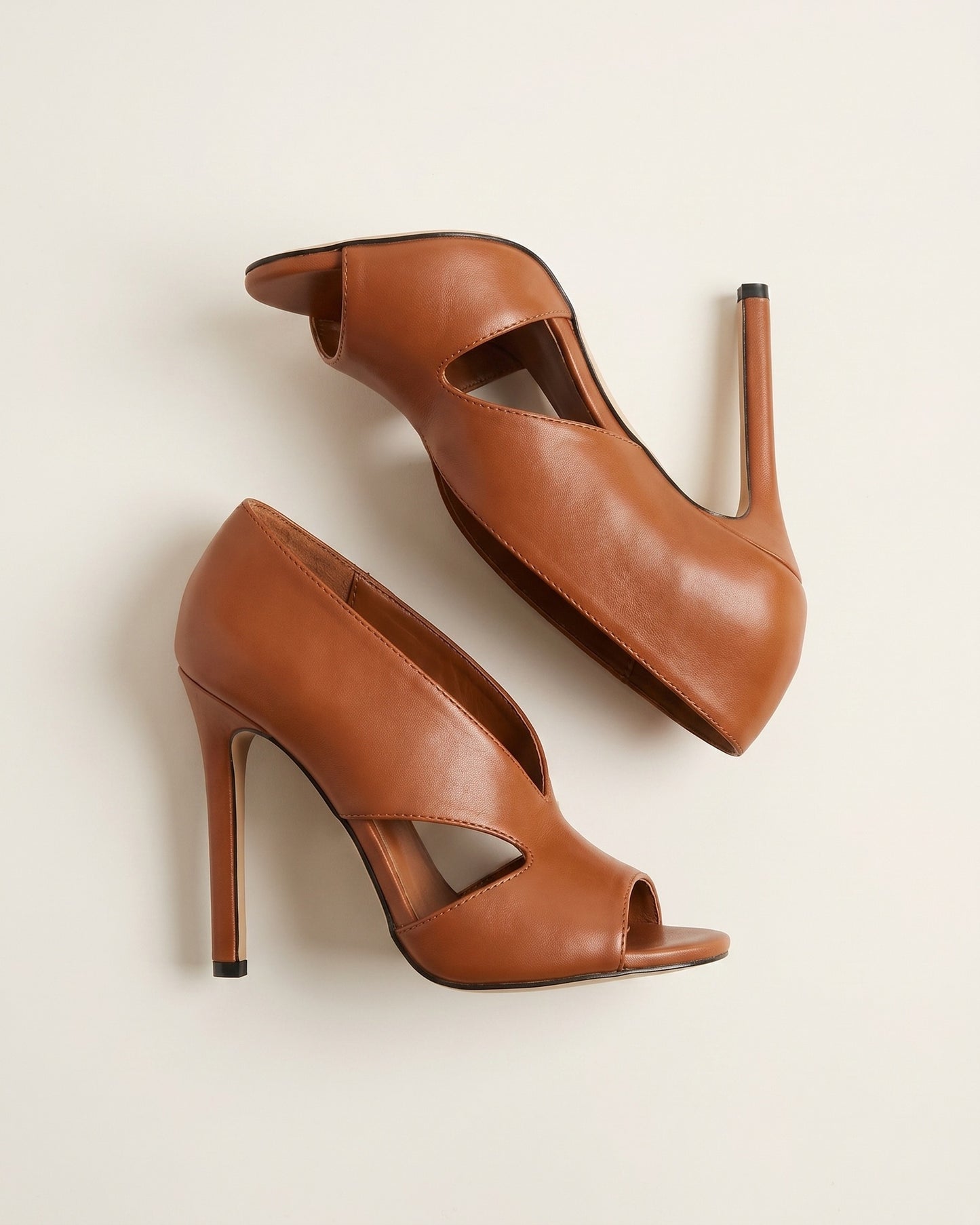Tiphaine Dames Sandalen | Gekruiste Bandjes | Peeptoe