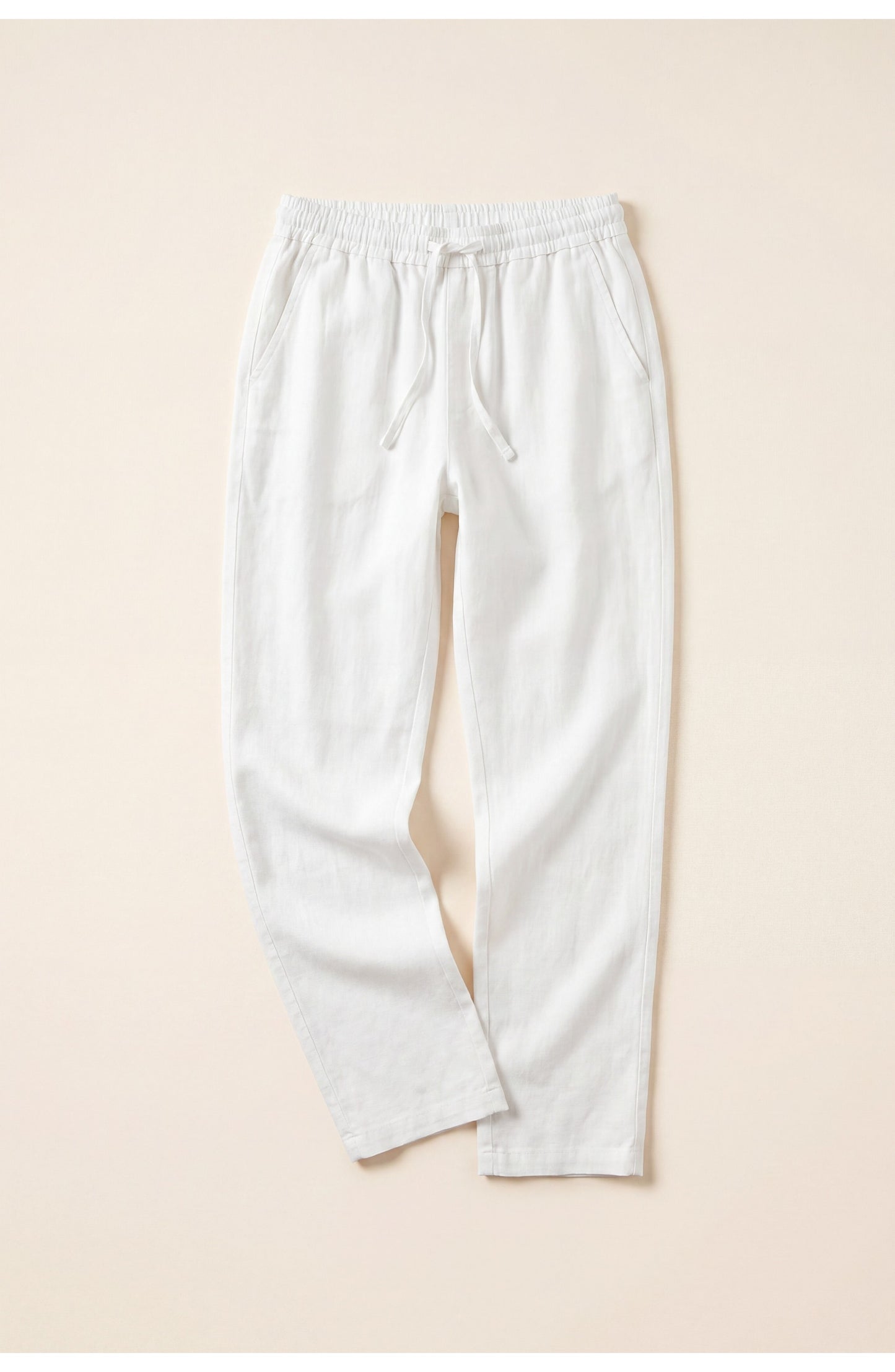 Fabienne Women's Pants | Elastic Waist | Straight Legs