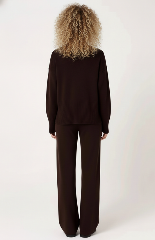 Loungewear Co-Ord Set Dames | Relaxte Pasvorm | Tweedelig Ontwerp | Zachte Structuur