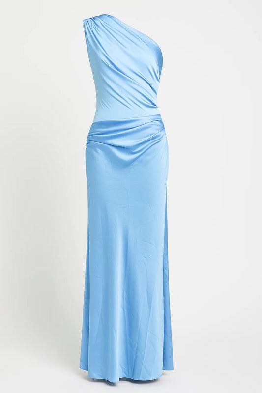 Alessia Avondjurk | Lange Pasvorm | Asymmetrisch Design | Elegante Drapering 1