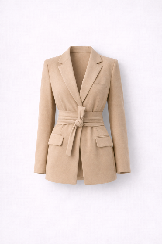 Allegra Dames Zwarte Blazer | Getailleerd | Tijdloos Design | Luxe Materiaal 1