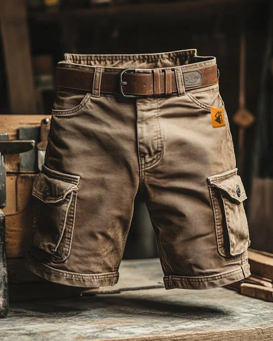 Paolo Heren Short | Cargo-Zakken | Verstelbare Taille