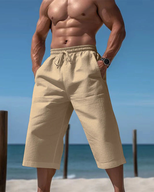 Gianluca Heren Short | Elastische Taille | Kaprebroek Lengte