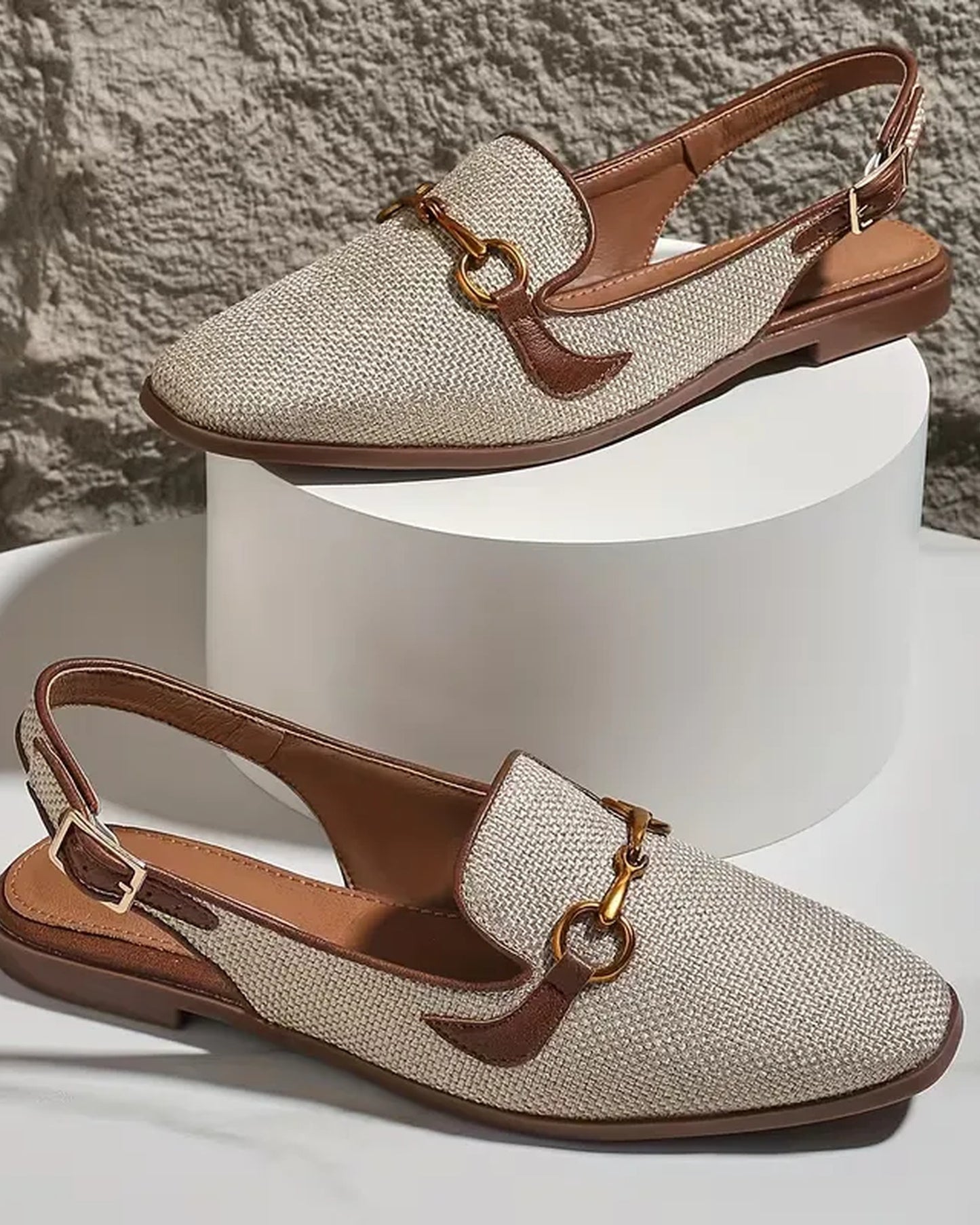 Yolande Dámské sandály | Slingback | S Přezkou