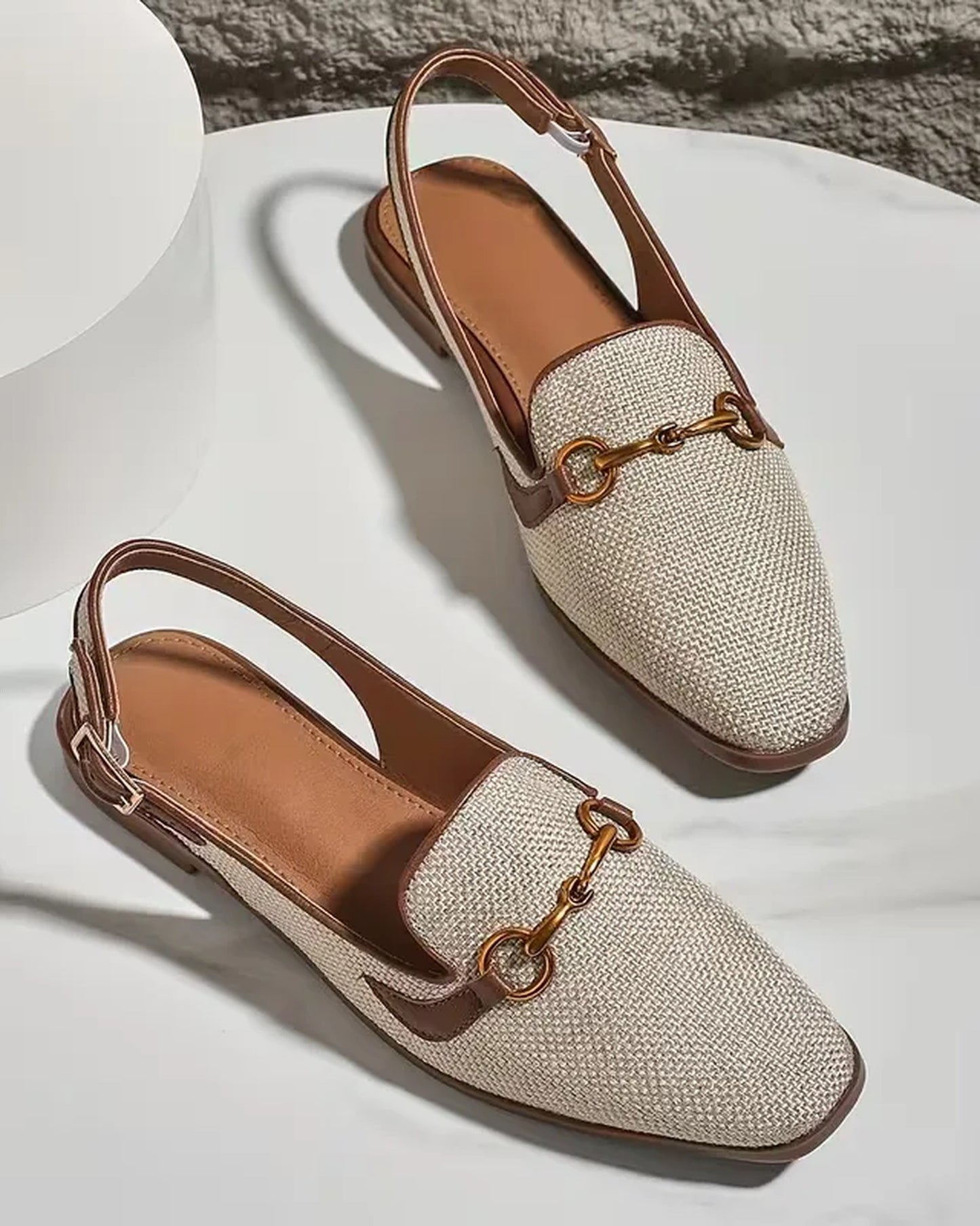 Yolande Dámské sandály | Slingback | S Přezkou