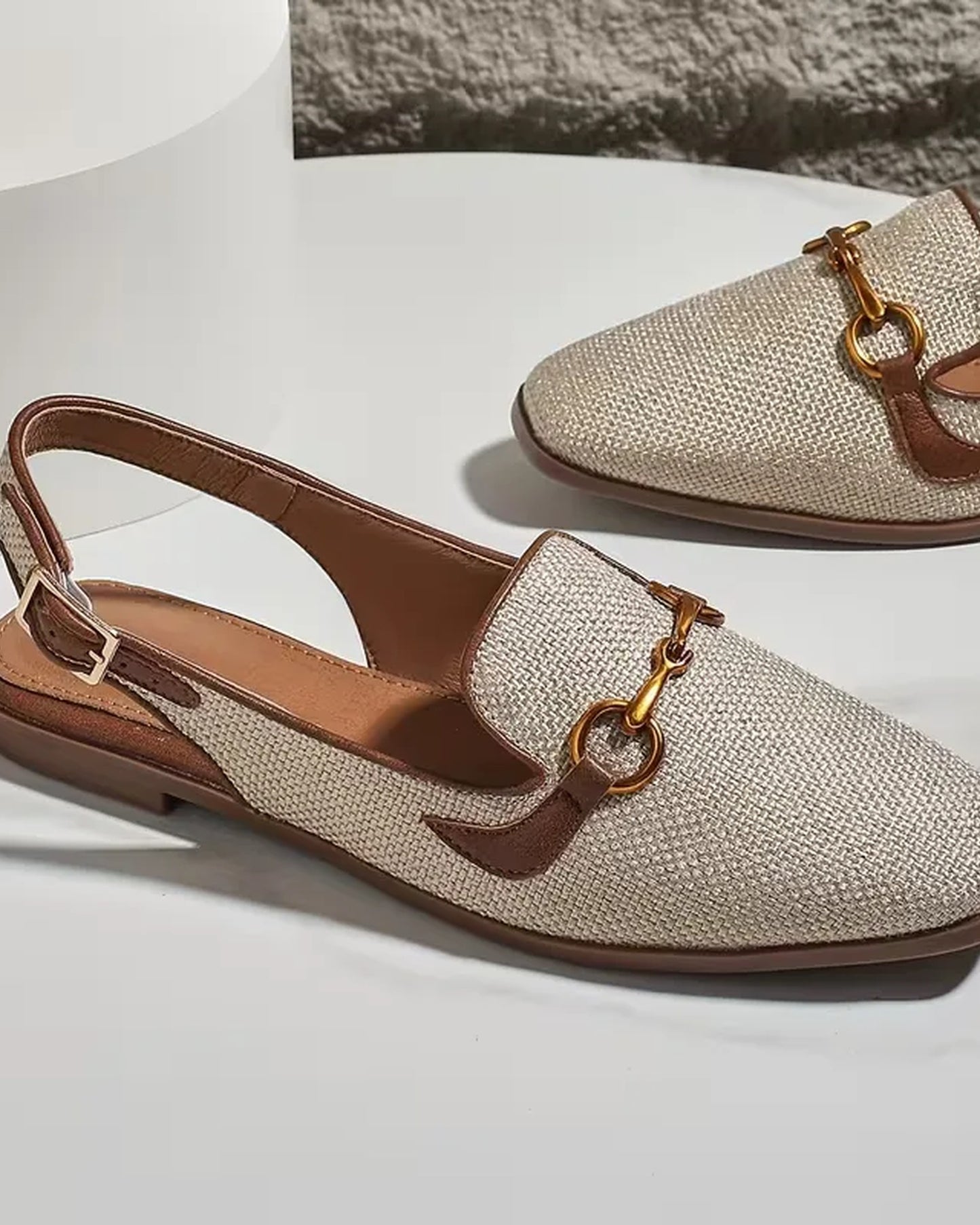 Yolande Dámské sandály | Slingback | S Přezkou