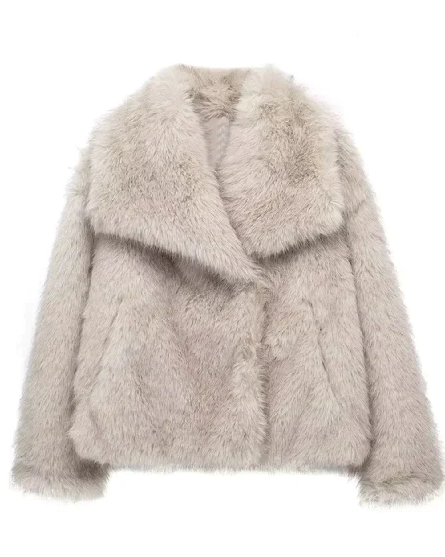 Emilia Dames Jas | Fleece Voering | Oversized Pasvorm
