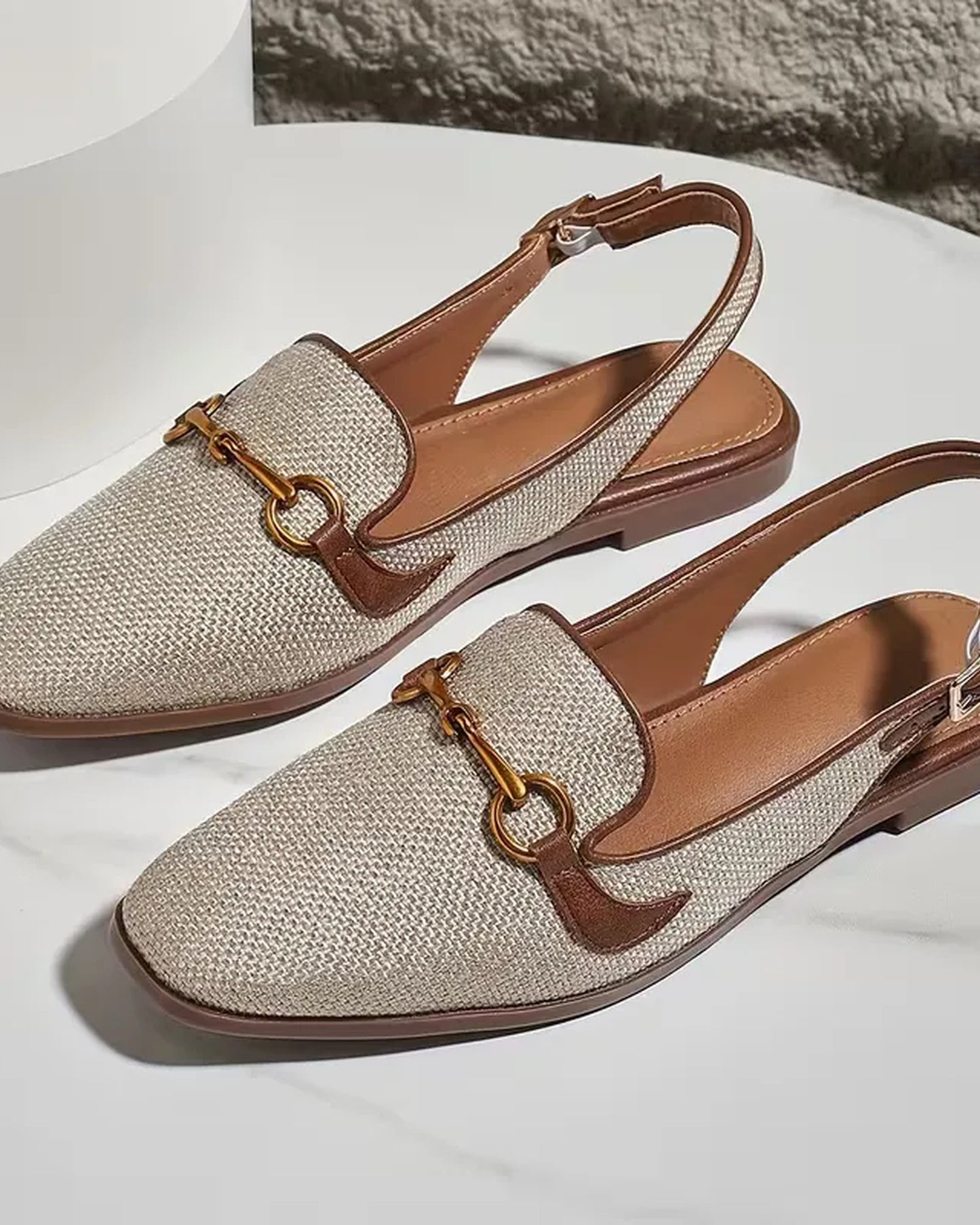 Yolande Dámské sandály | Slingback | S Přezkou