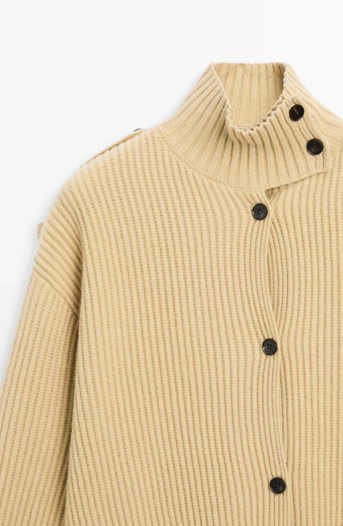 Women's Cardigan | Button Closure | Long Sleeves
