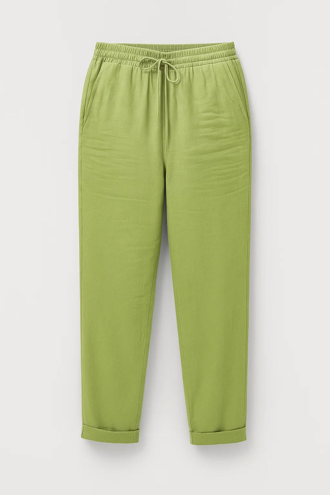 Bianca Dames Broek | Elastische Taille | Casual | Rechte Pijpen 1