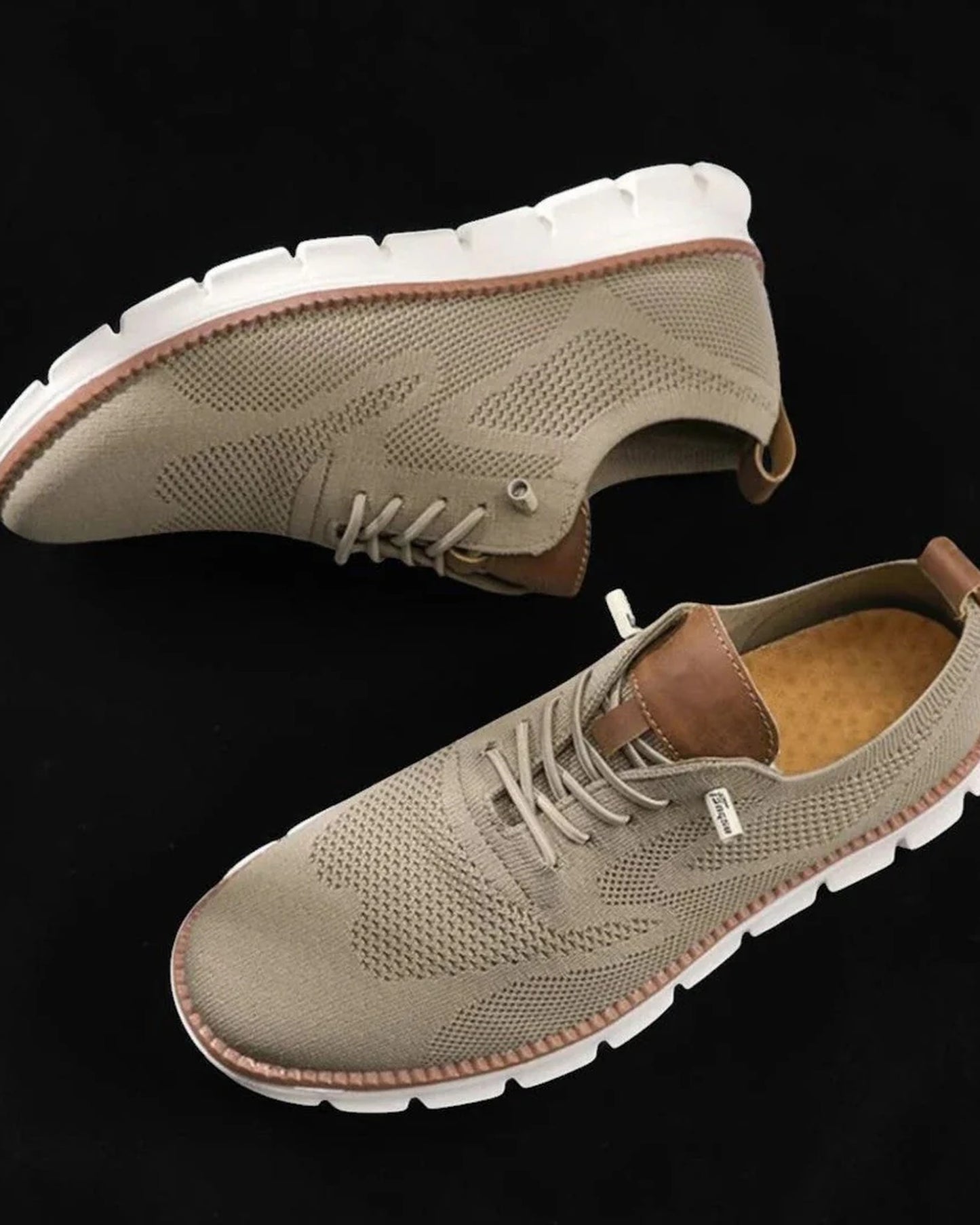 Ivano Heren Sneakers | Gebreide Bovenwerk | Orthopedisch
