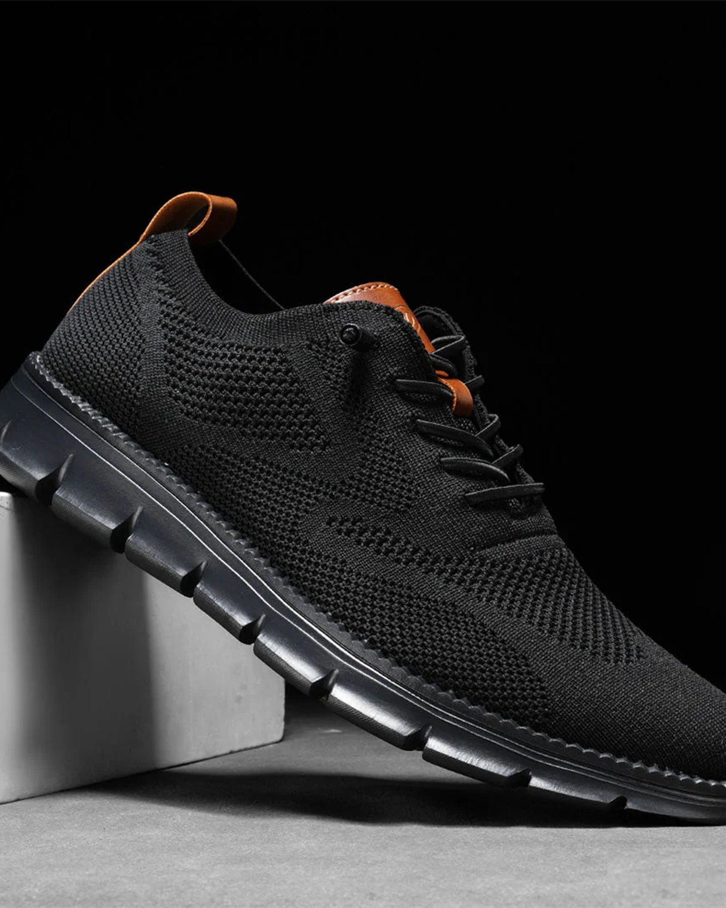 Ivano Heren Sneakers | Gebreide Bovenwerk | Orthopedisch