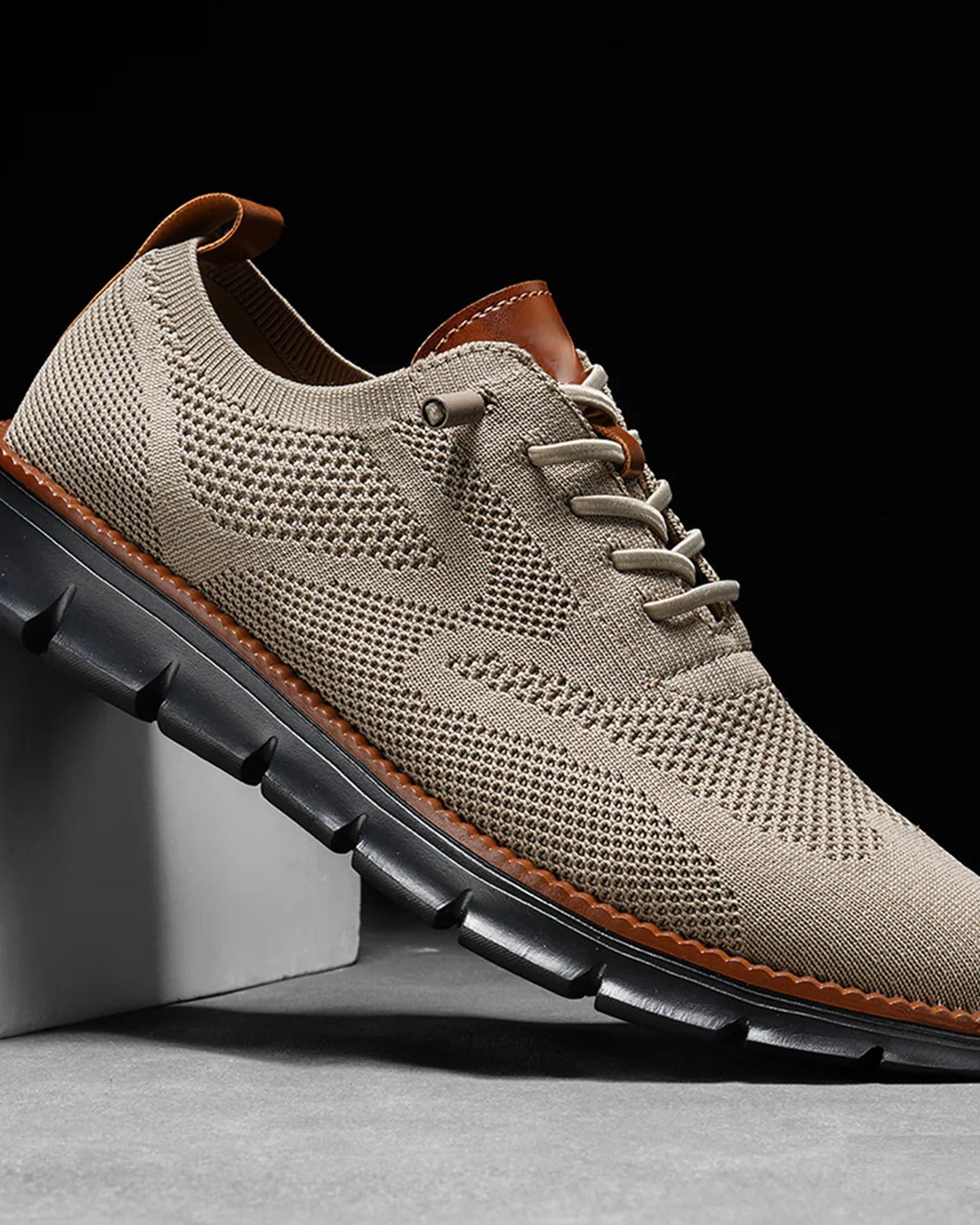 Ivano Heren Sneakers | Gebreide Bovenwerk | Orthopedisch