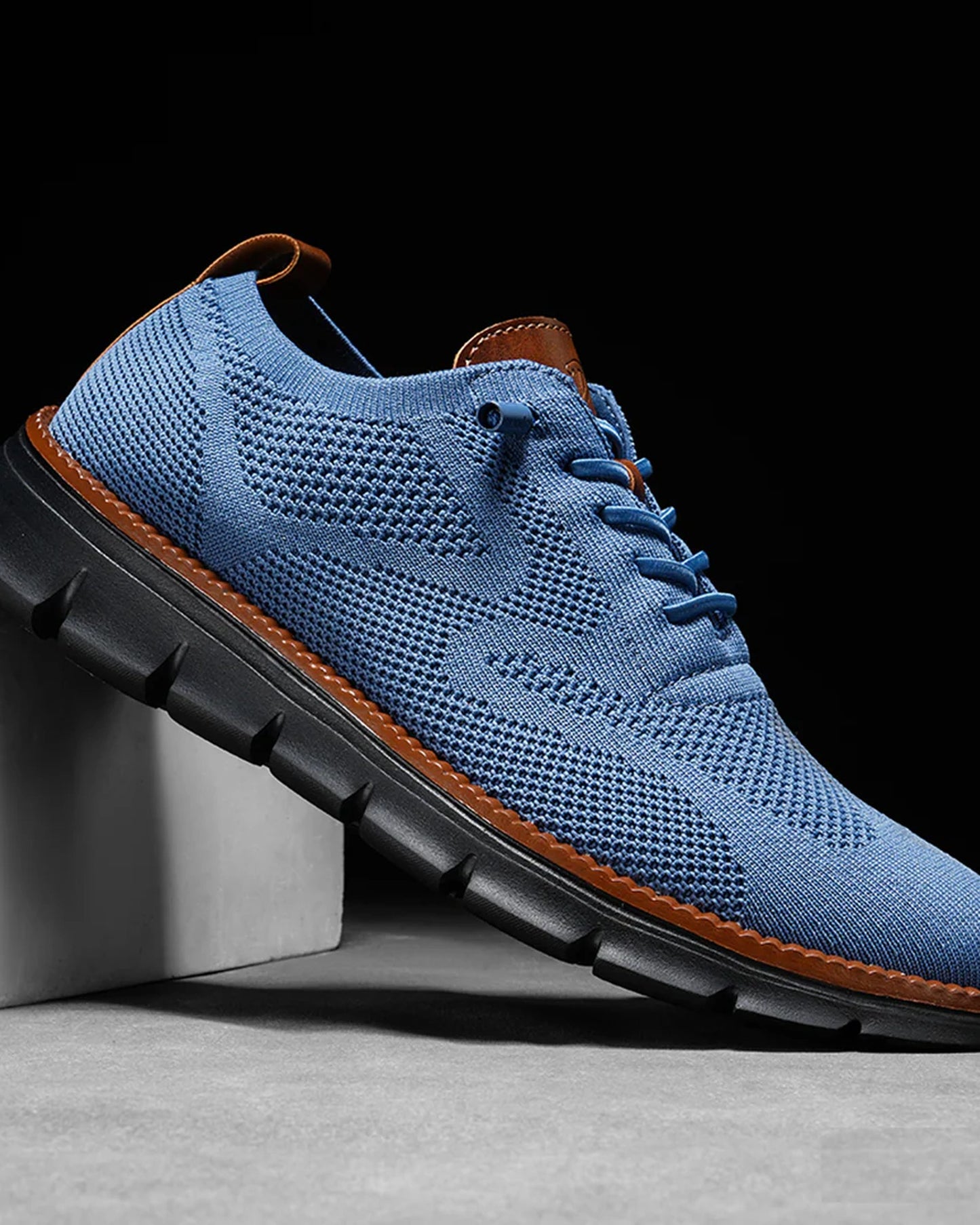 Ivano Heren Sneakers | Gebreide Bovenwerk | Orthopedisch