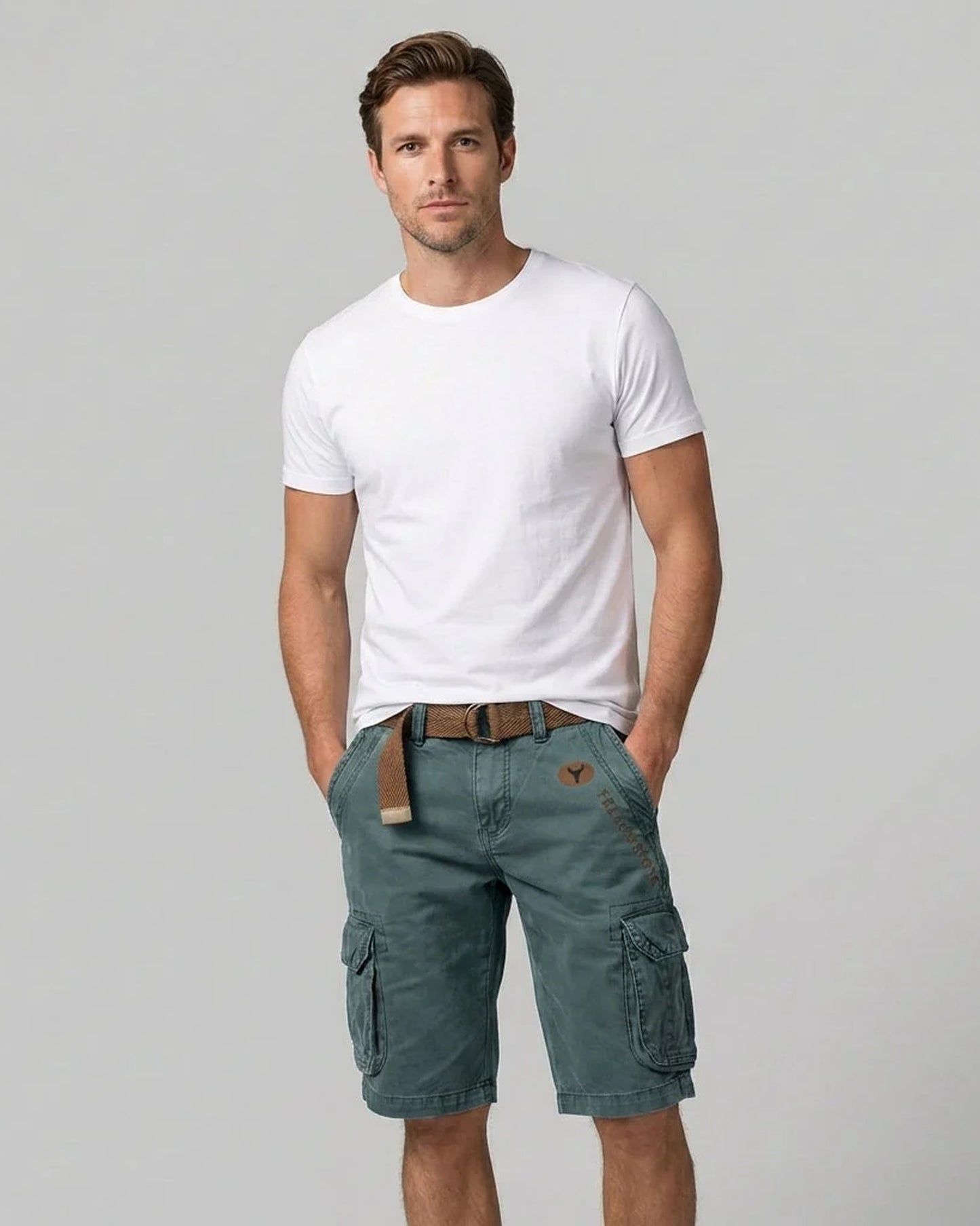 Raffaele Heren Short | Cargozakken | Verstelbare Riem