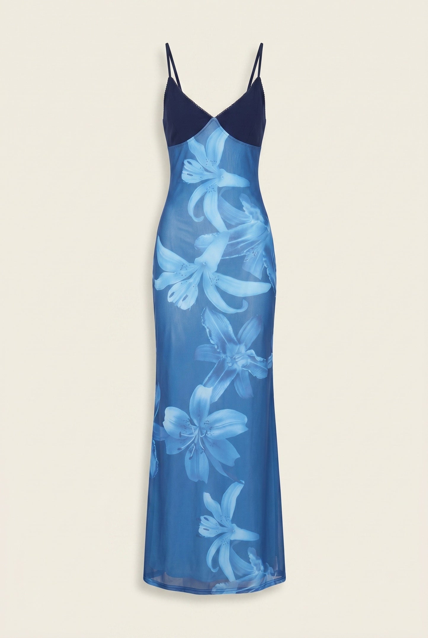 Women's Maxi Dress | Floral Print | Spaghetti Straps