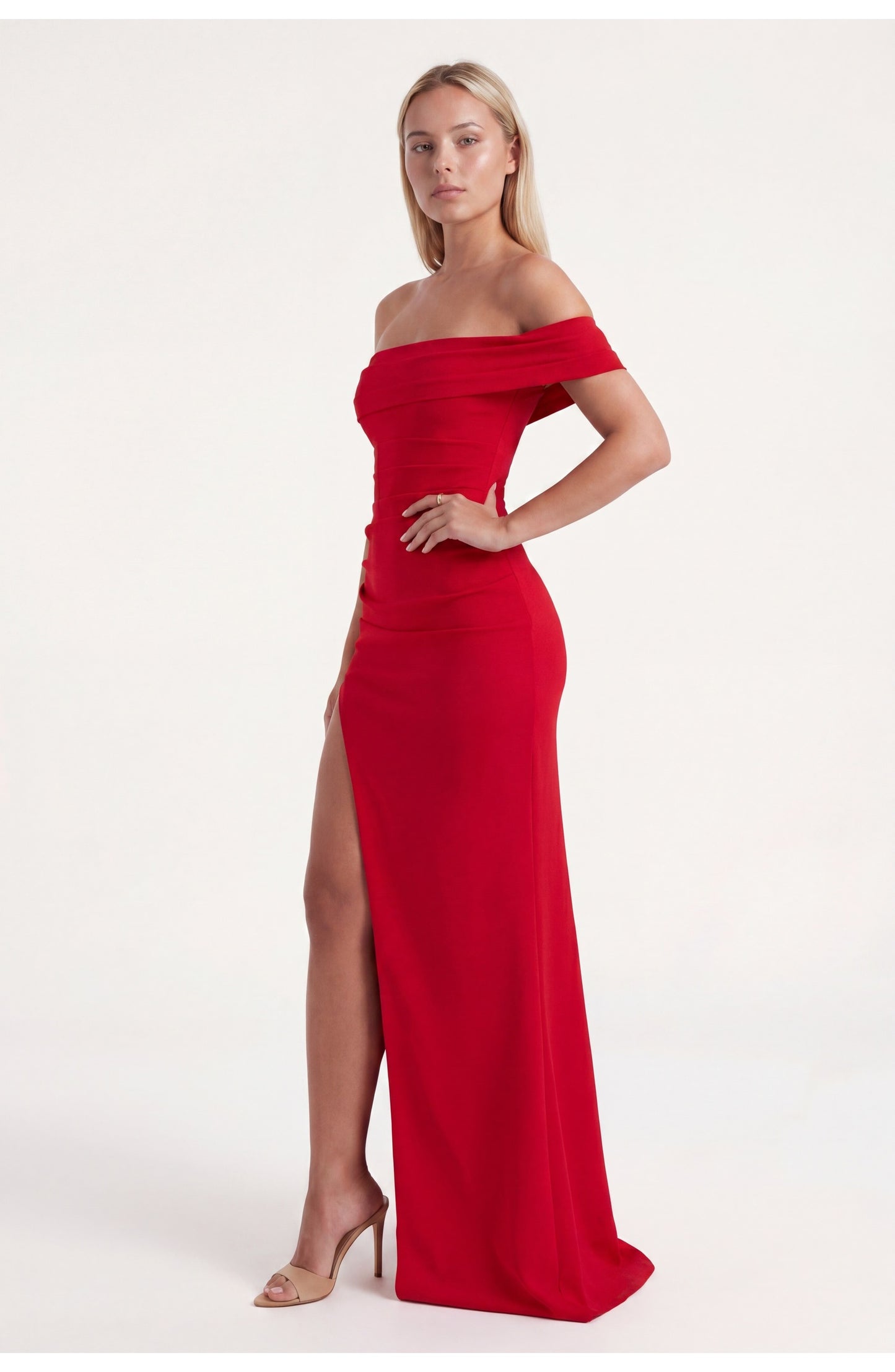 Nadège Women's Maxi Dress | Off-Shoulder | With Split