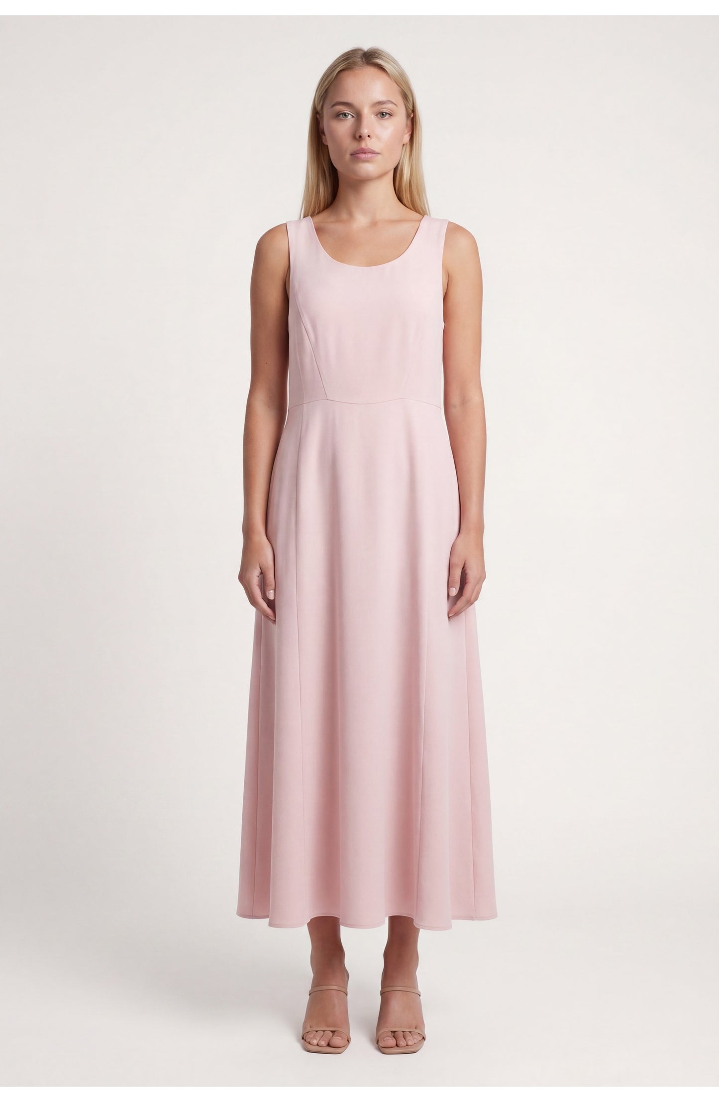 Nadia Women's Midi Dress | Sleeveless | Loose Fit