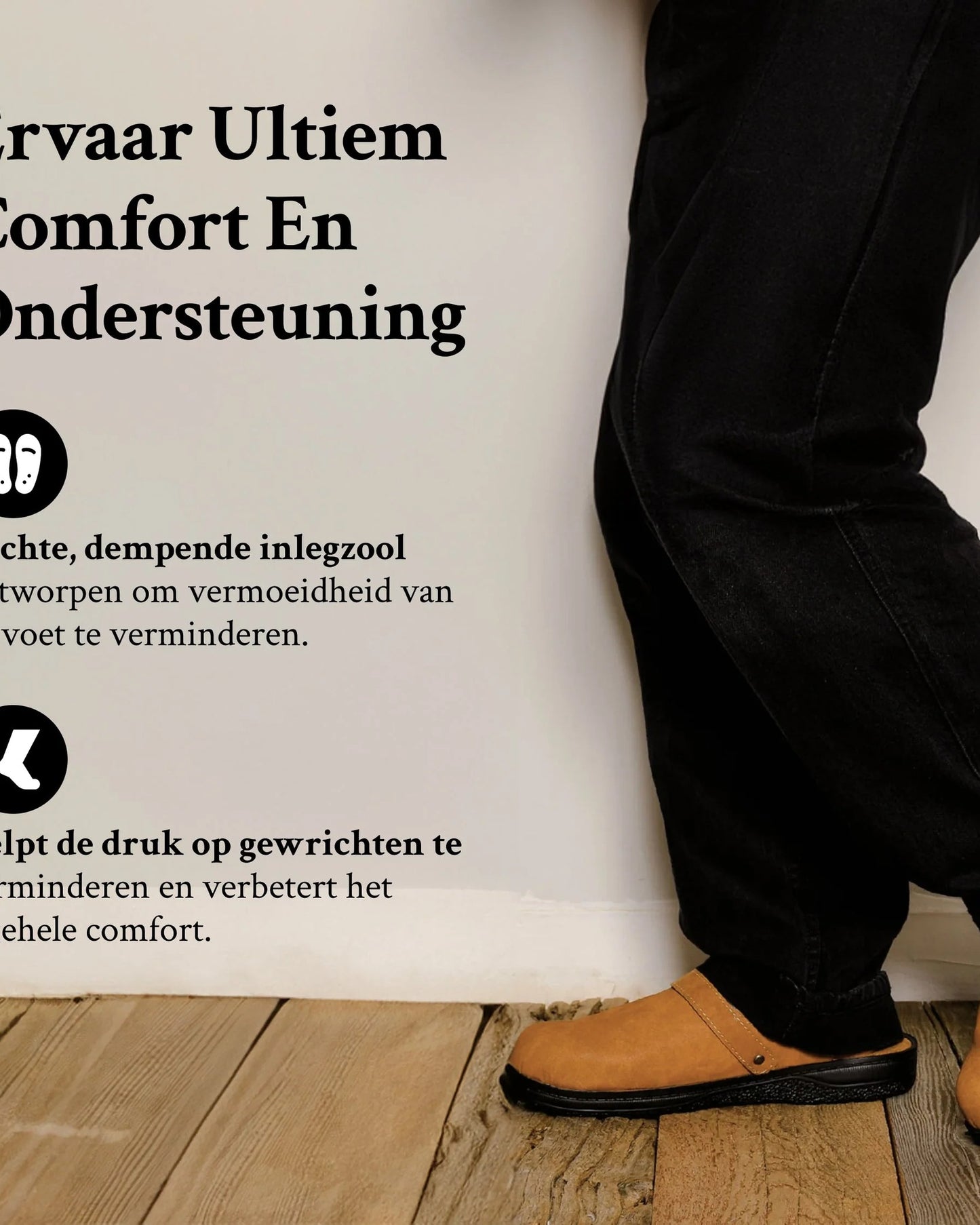Quirino Heren Pantoffels | Gesloten Neus | Zijrits Detail