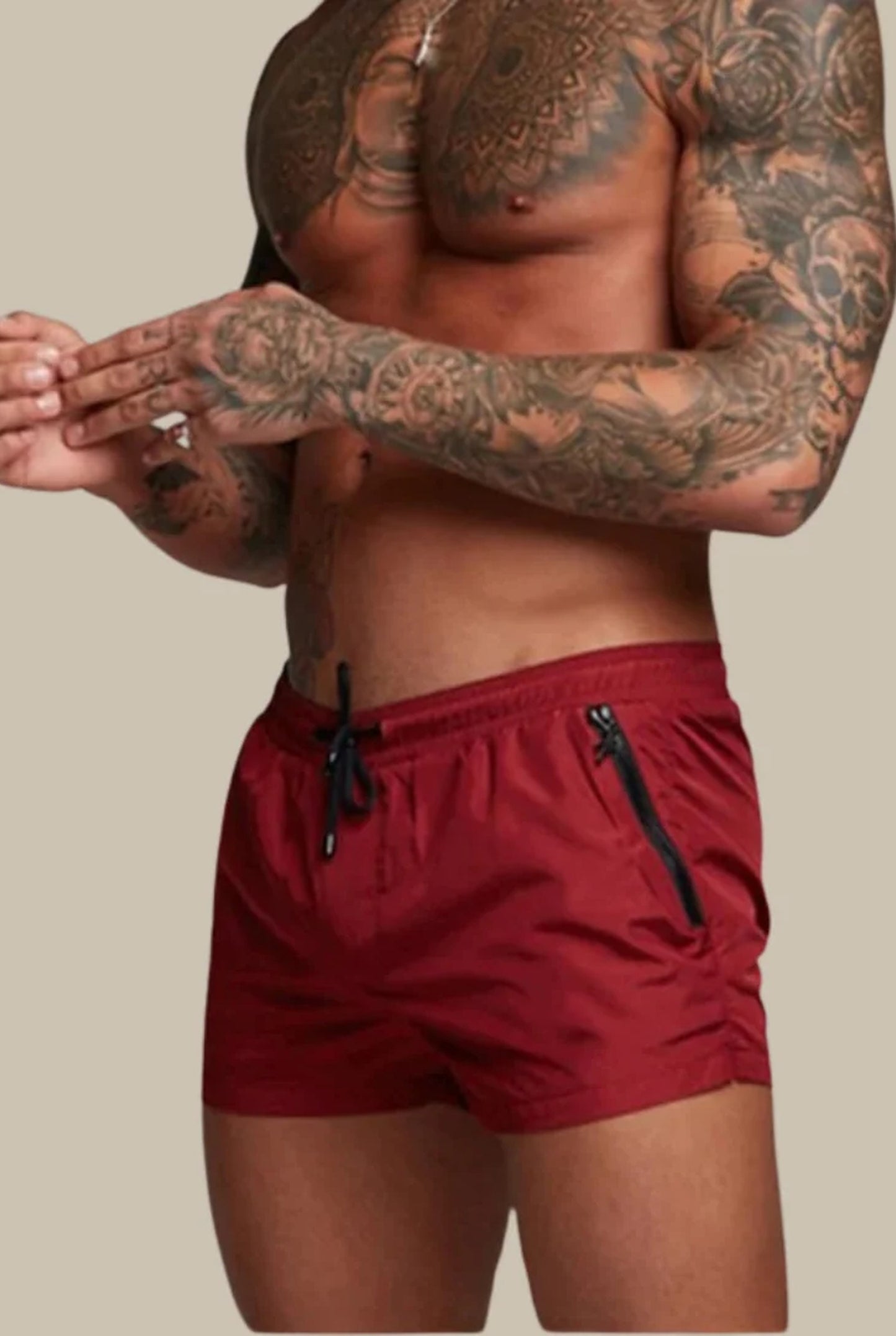Patrizio Heren Zwembroek | Korte Lengte | Elastische Taille