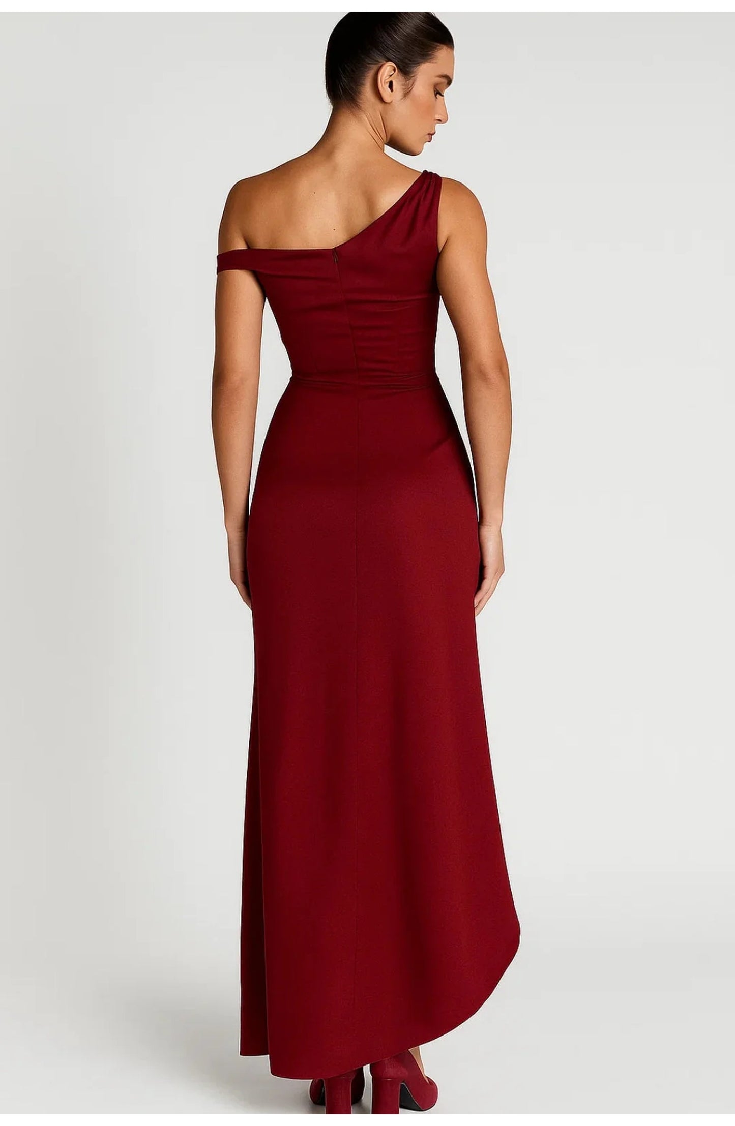Théodore Women's Maxi Dress | One Shoulder | High Split