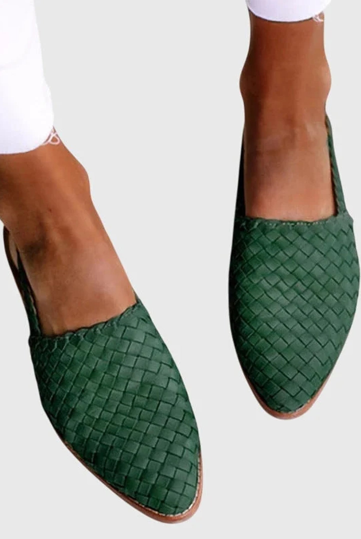 Concetta Dames Schoenen | Gevlochten Textuur | Loafer Silhouet