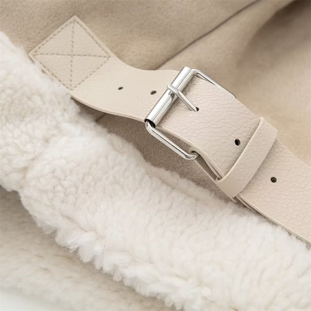 Briar Dames Jas Winter | Luxe Suede en Tijdloos Ontwerp 7