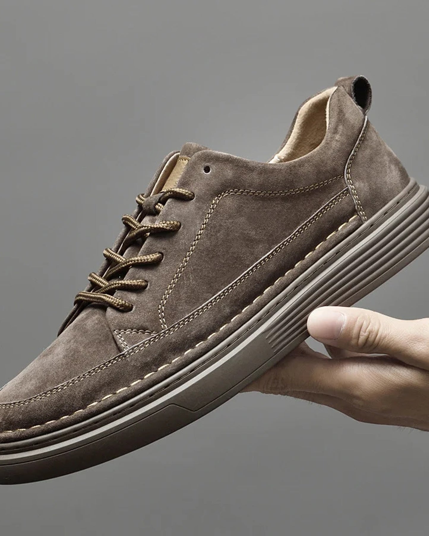Nicola Heren Boty | Žebrovaná Podešev | Semišové Zpracování