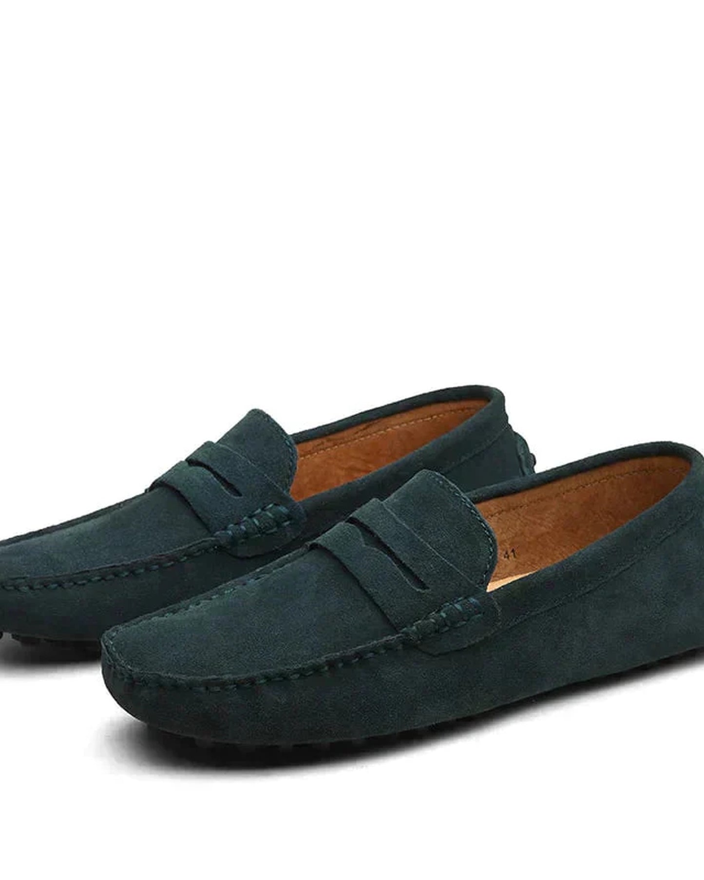 Buty Davide Heren | Szczegóły mokasynów Penny | Obszyty nosek