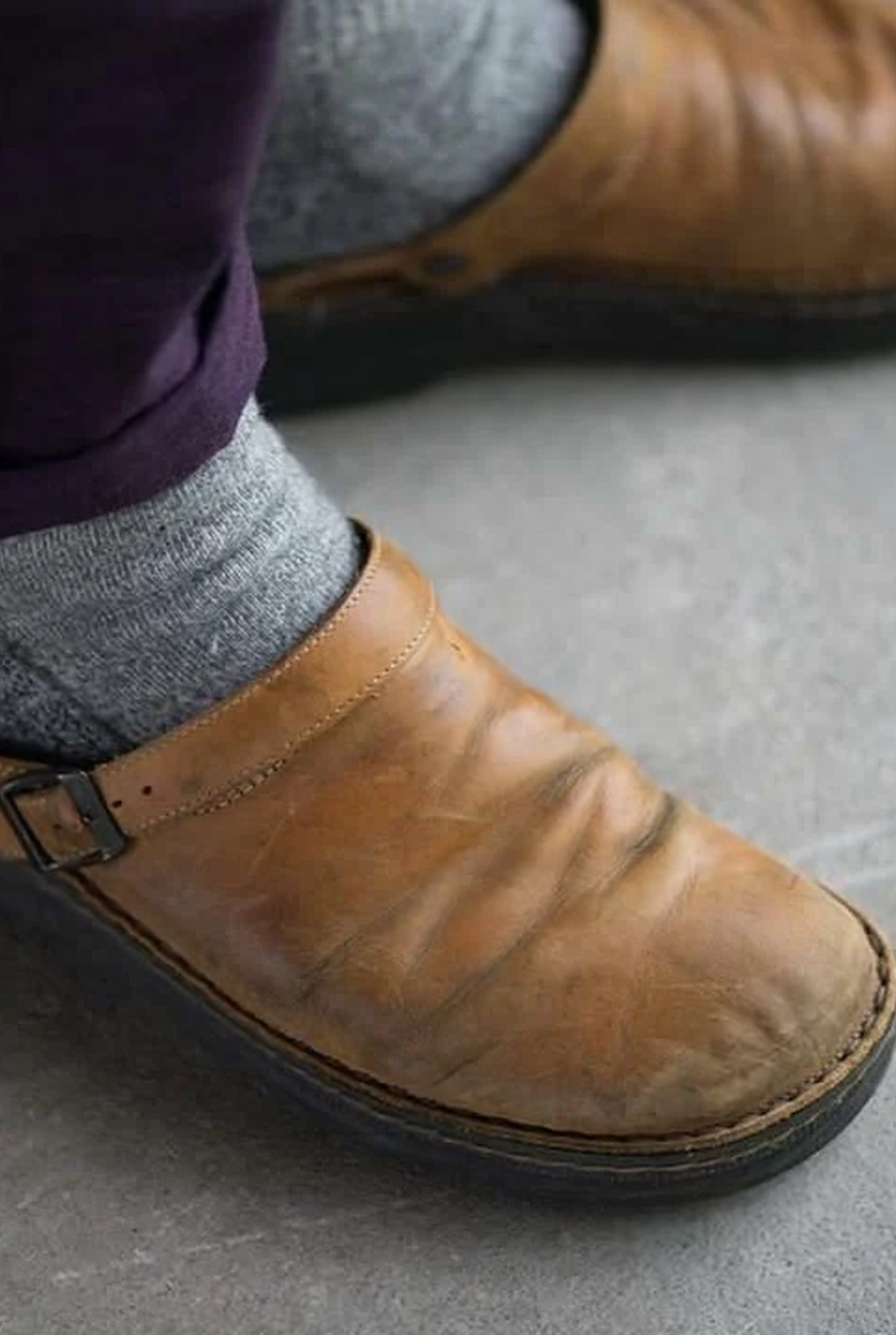 Beniamino Heren Schoenen | Gesloten Neus | Verstelbare Gesp