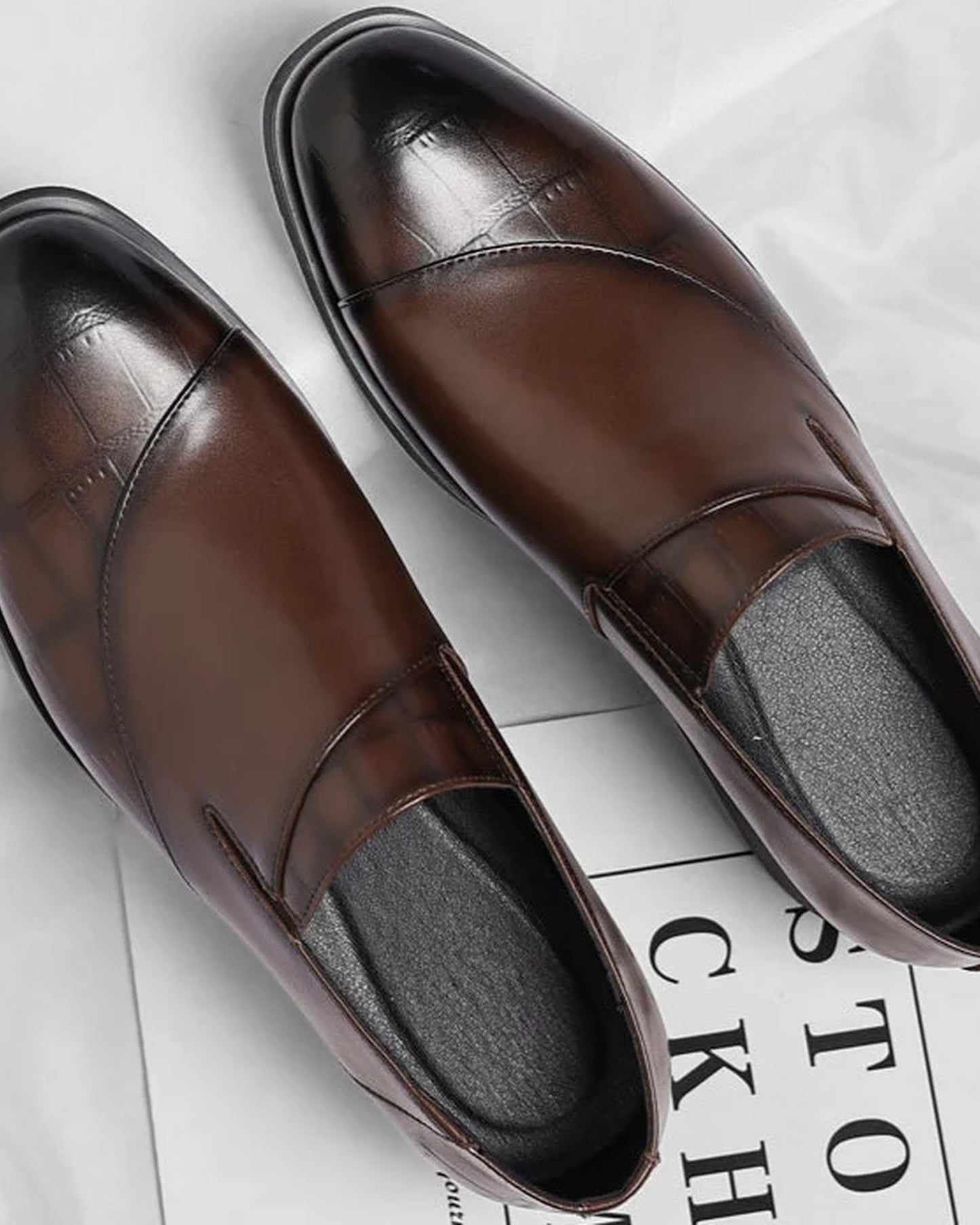 Michele Heren Boty | Mokasíny Slip-On | Kožené Zpracování
