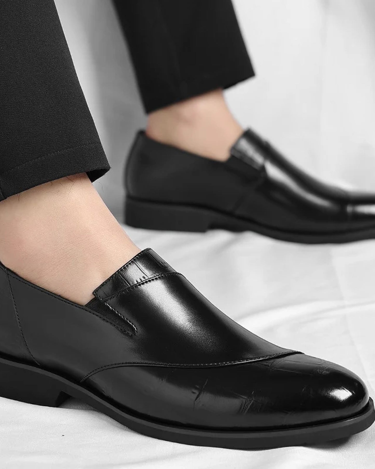 Michele Heren Boty | Mokasíny Slip-On | Kožené Zpracování