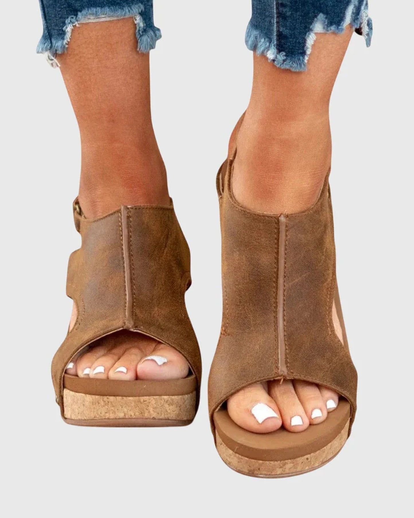 Claudine Dames Sandalen | Hoge Enkelbedeking | Hoge Hak