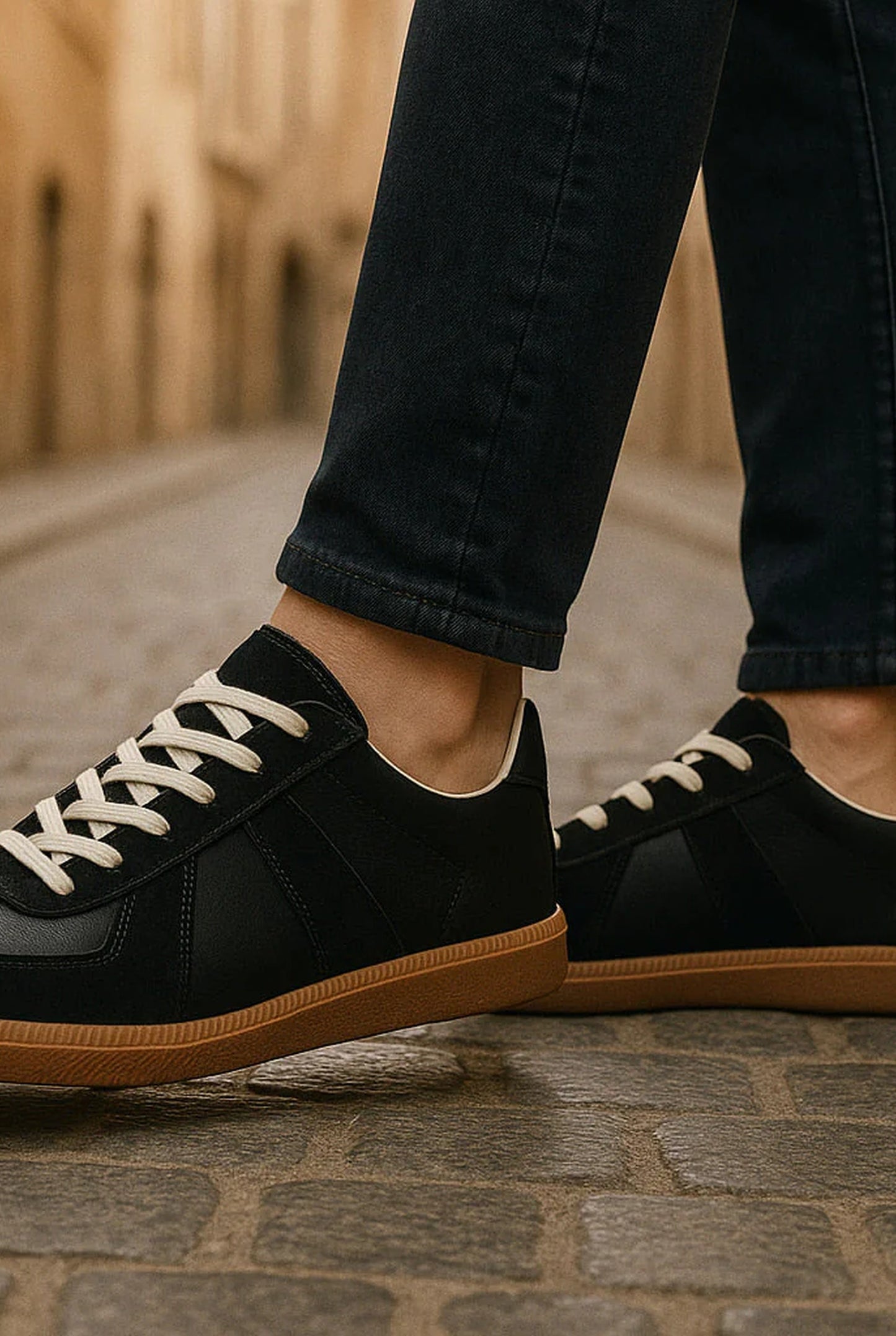 Alberto Heren Sneakers | Farvede Sidesektioner | Bølget Sålkant