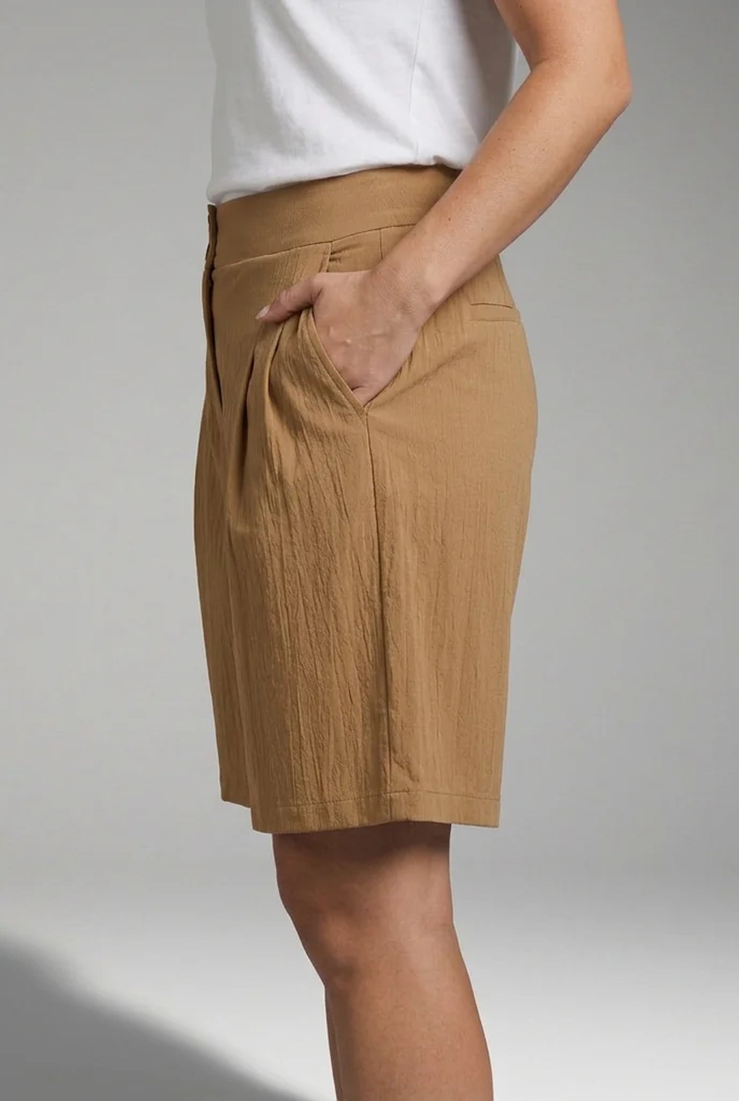 Armida Women's Shorts | Waist Detail with Button-fastening | Wrap-design