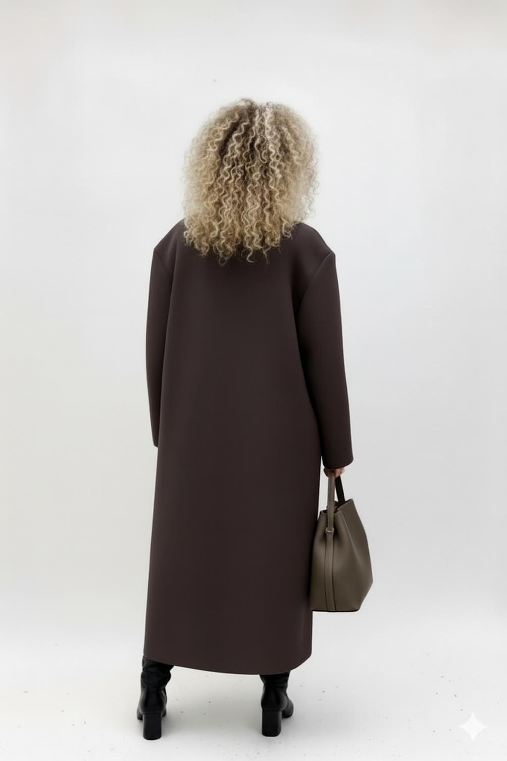 Jolanda Oversized Mantel | Dubbelrij Knopen en Luxe Wolmix